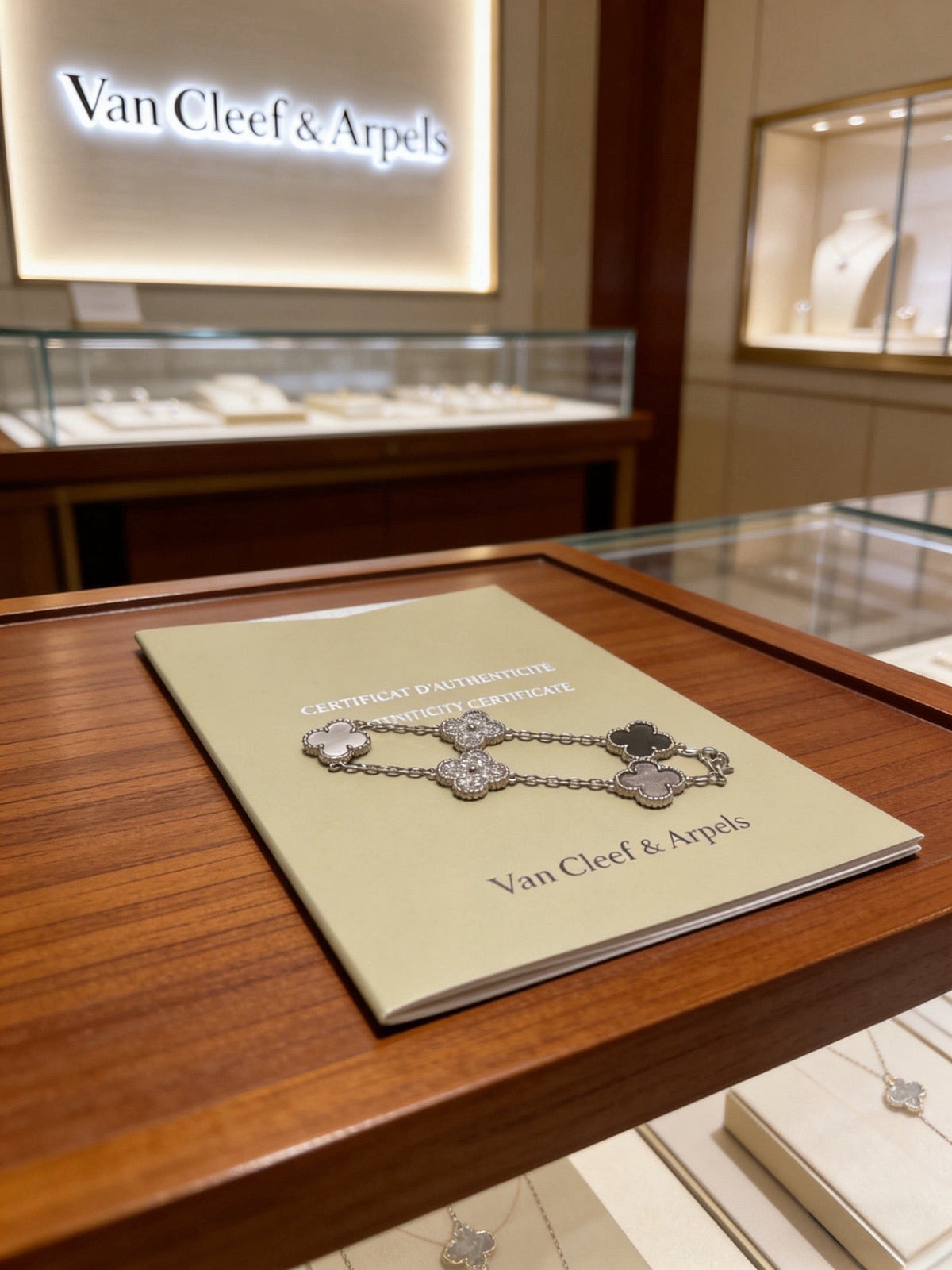 Martin Graham bracelet in polished metal-tone – front product view