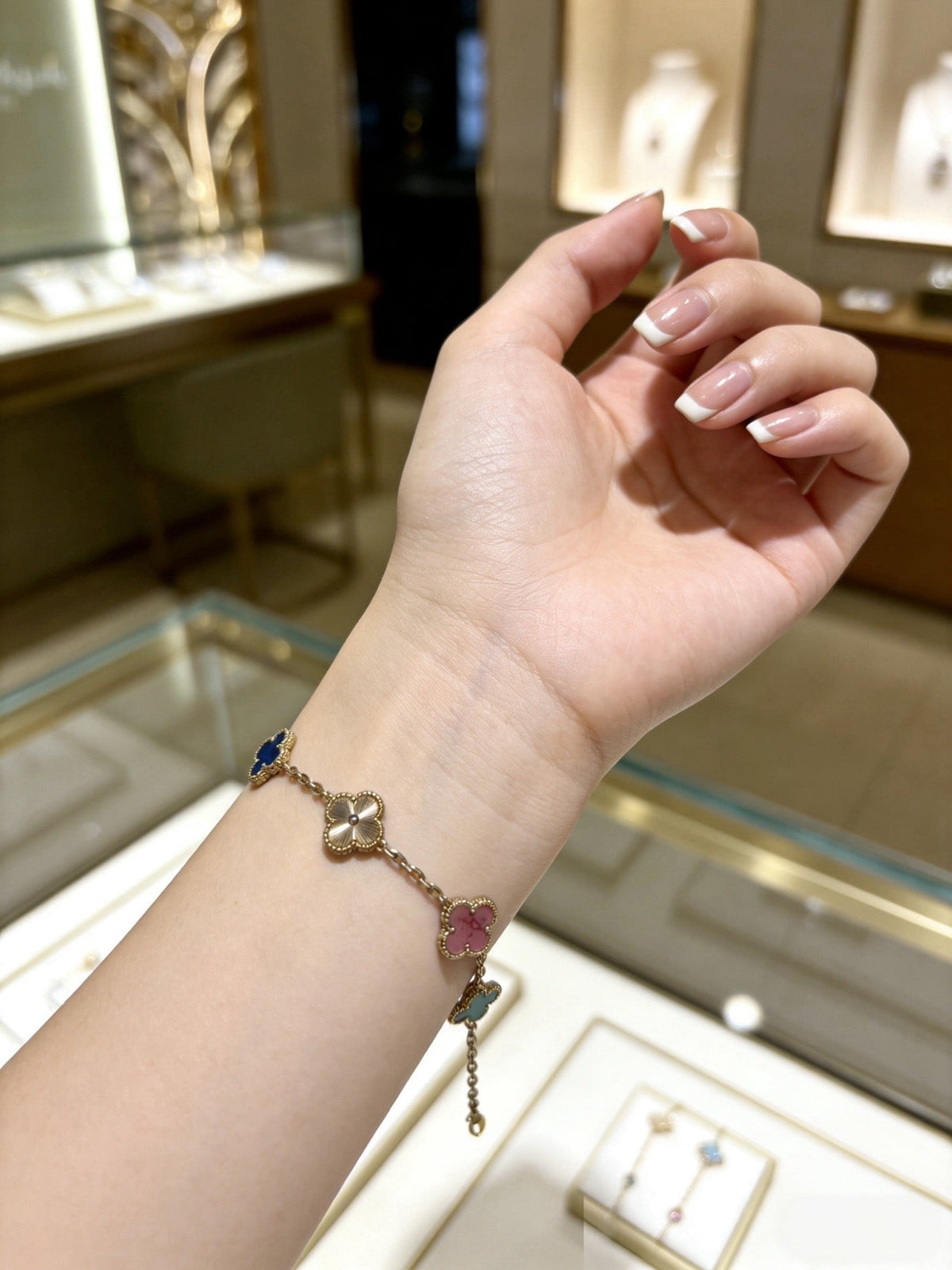 Martin Graham bracelet in polished metal-tone – front product view