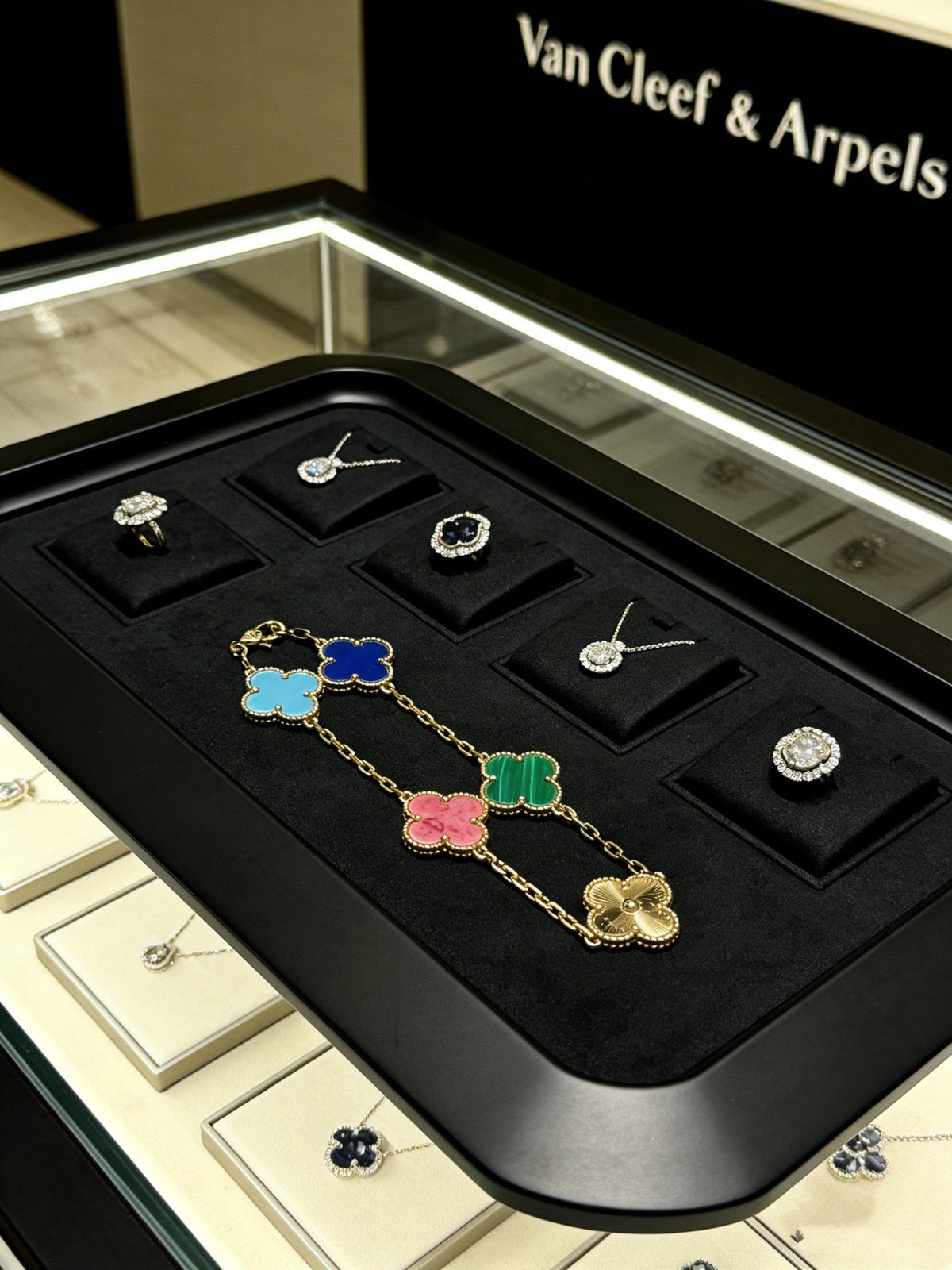 Martin Graham bracelet in polished metal-tone – styled product view