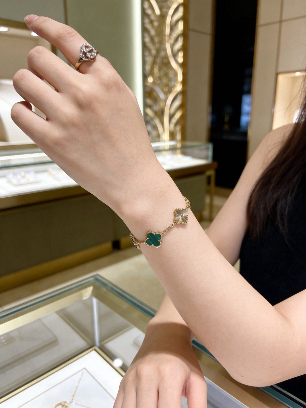 Martin Graham bracelet in polished metal-tone – main product view