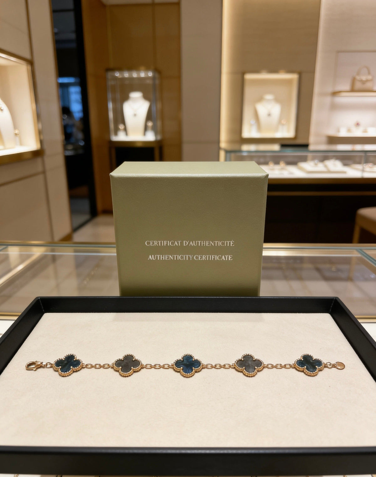 Martin Graham bracelet in polished metal-tone – styled product view