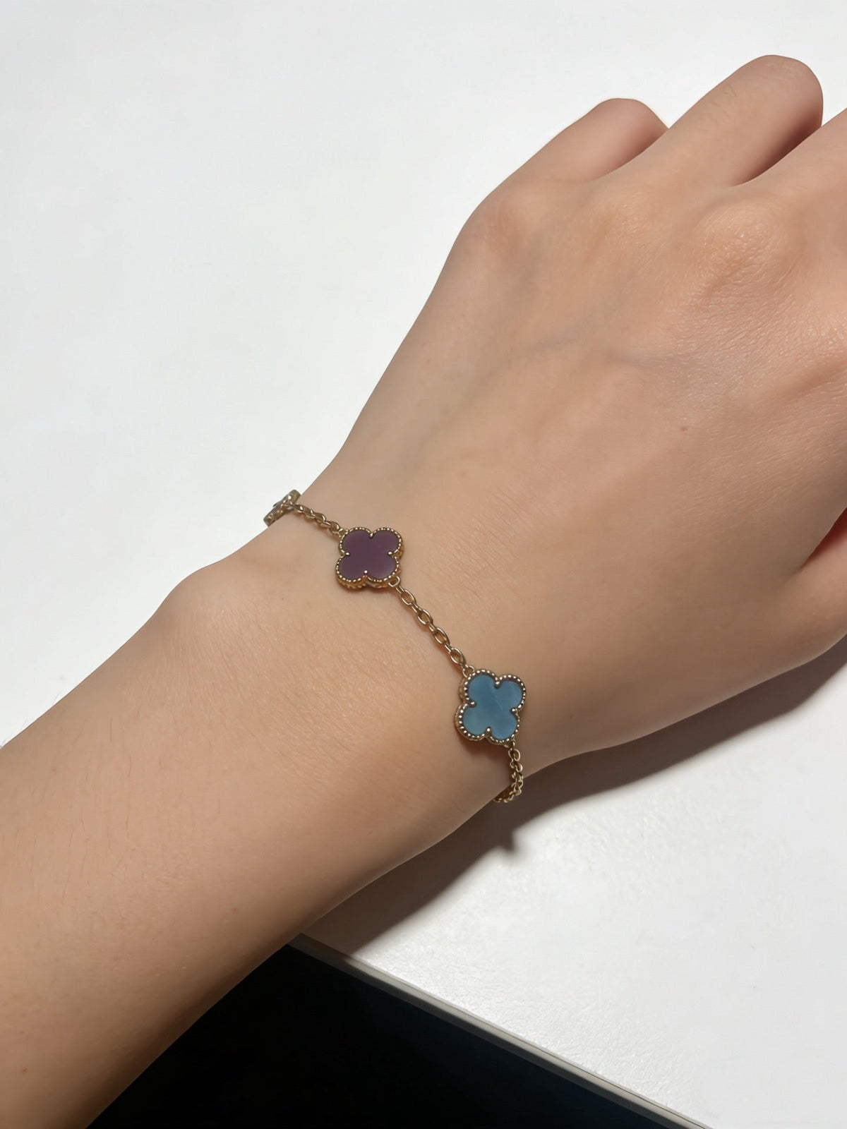 Martin Graham bracelet in polished metal-tone – main product view