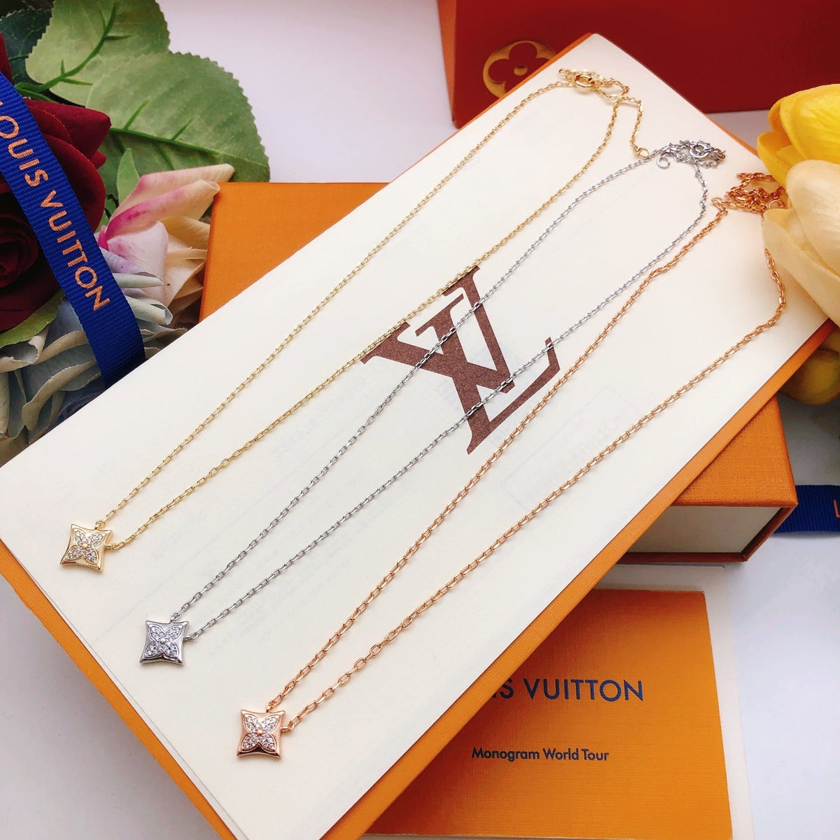 Martin Graham pendant necklace in polished metal-tone – main product view