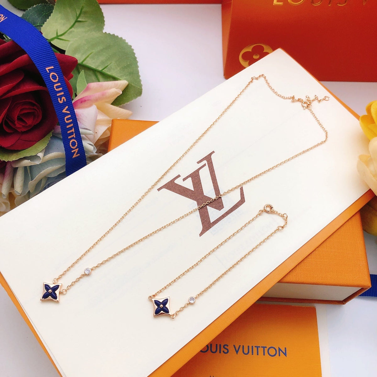 Martin Graham pendant necklace in polished metal-tone – styled product view