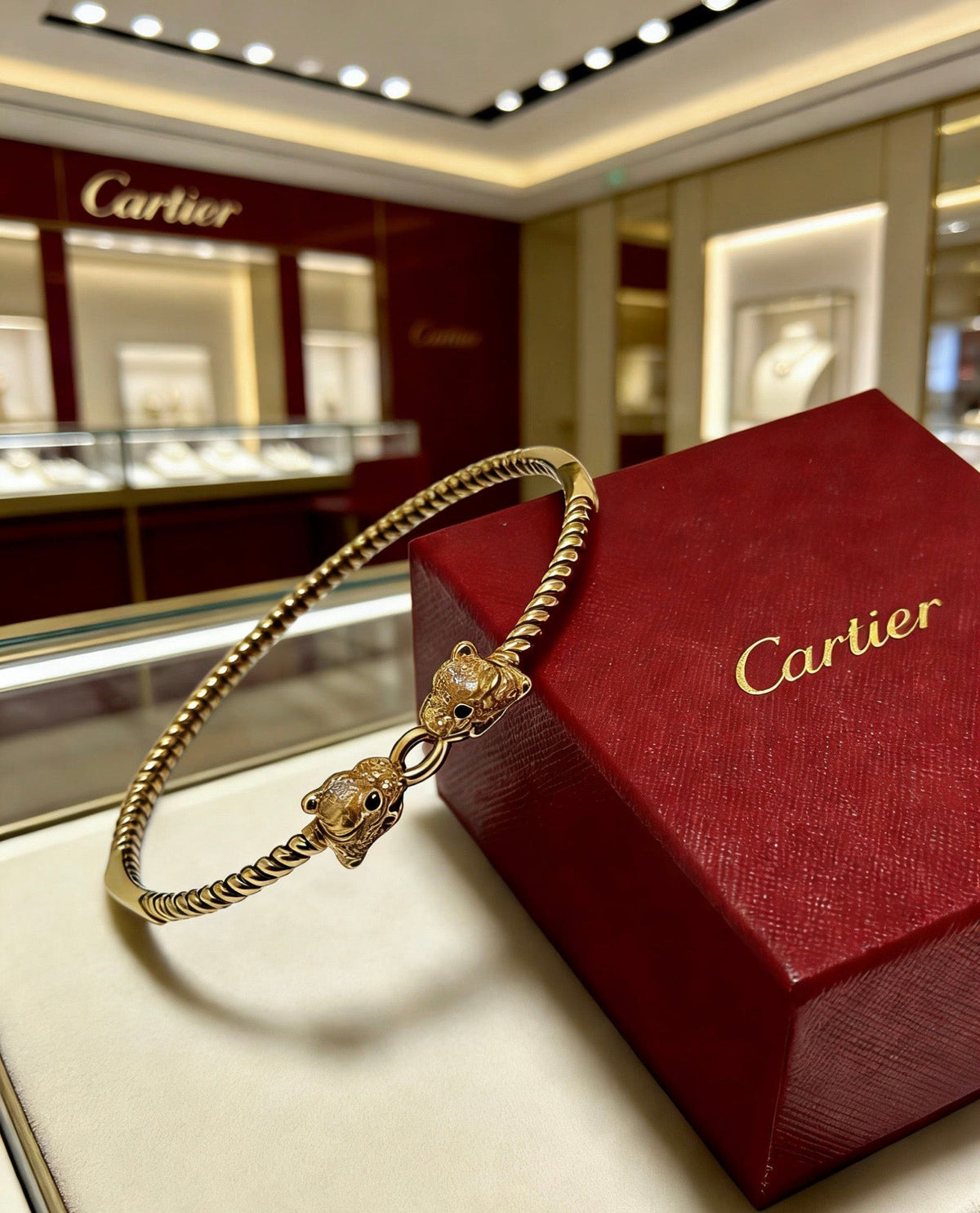 Martin Graham bracelet in polished metal-tone