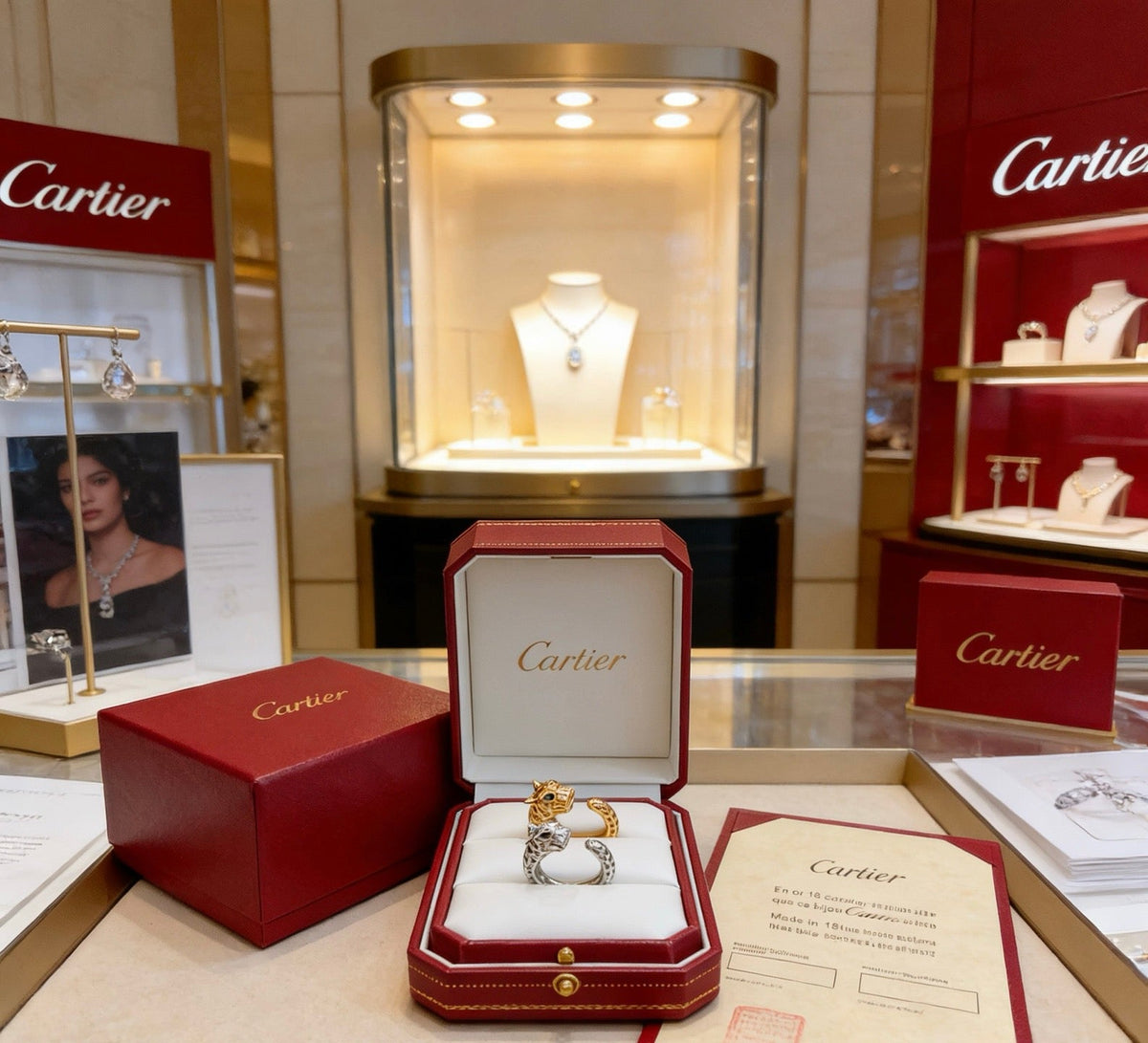Martin Graham ring in polished metal-tone – main product view