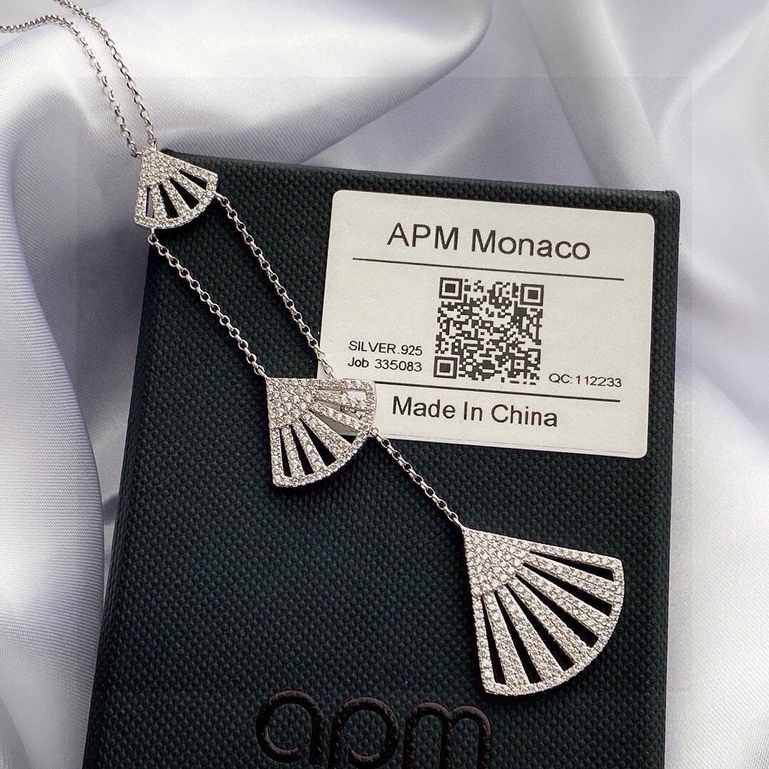 Martin Graham pendant necklace in polished metal-tone – main product view