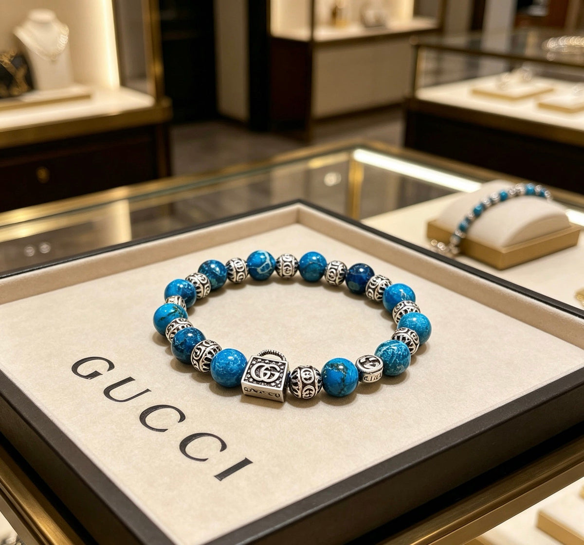 Martin Graham bracelet in polished metal-tone – main product view