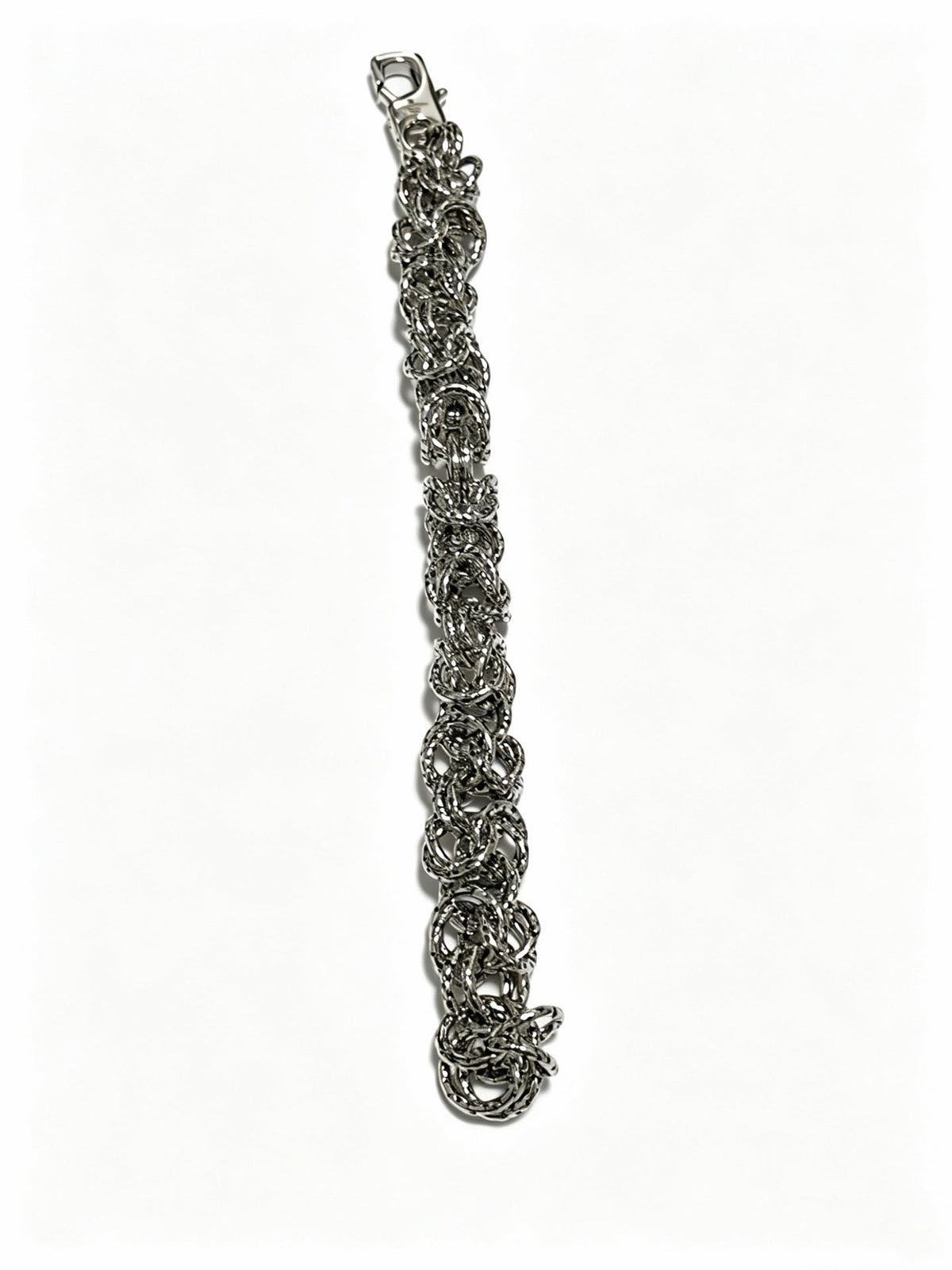 Martin Graham bracelet in polished metal-tone – detail view