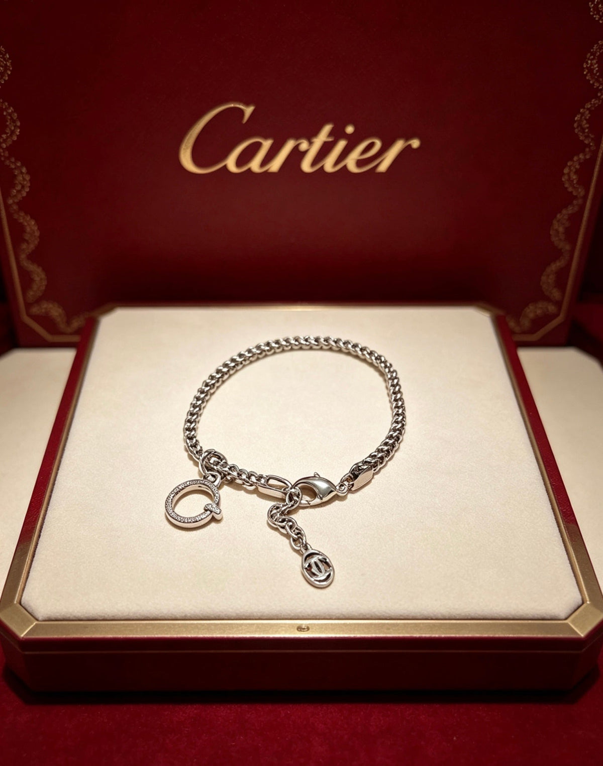 Martin Graham bracelet in polished metal-tone – main product view