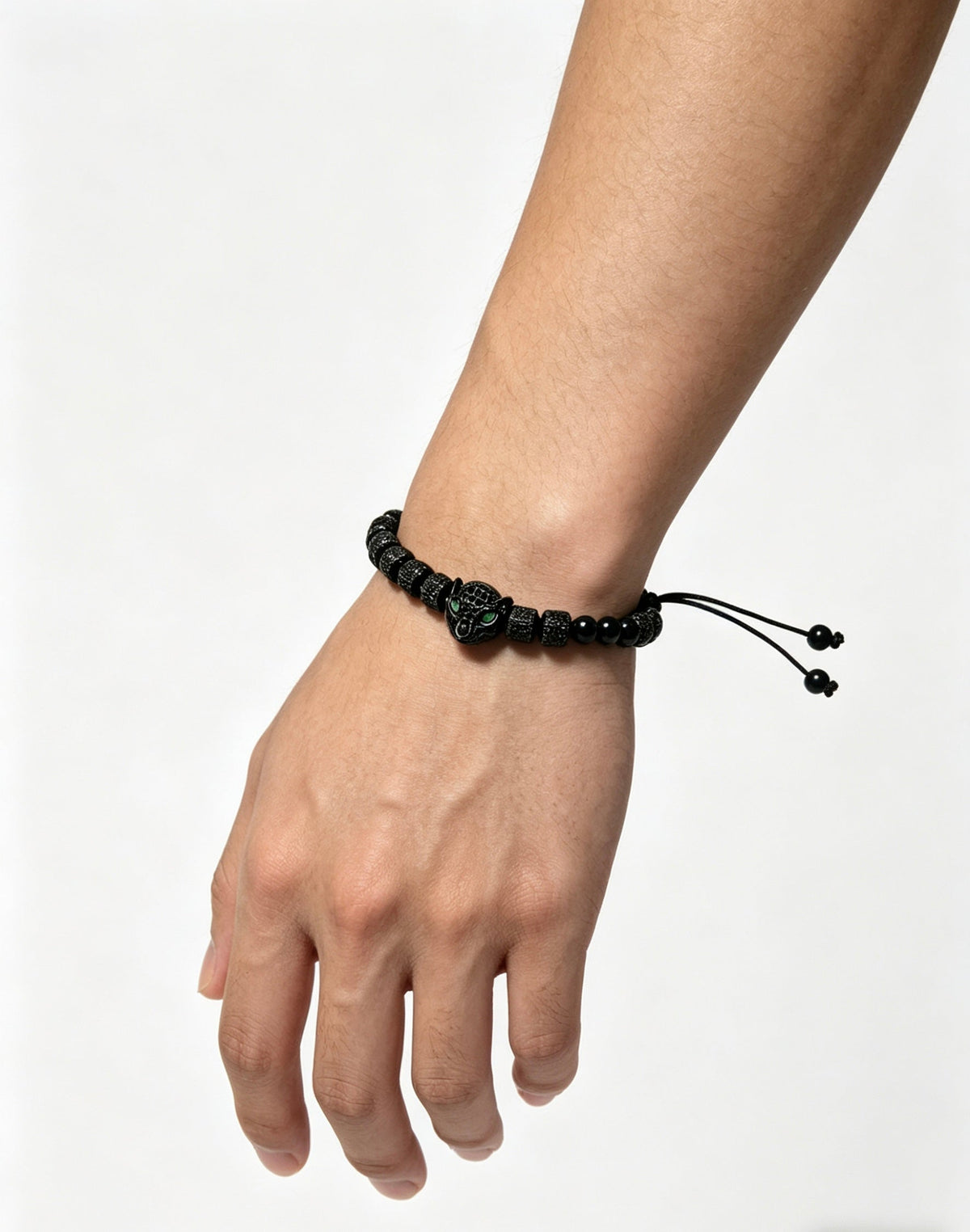 Martin Graham bracelet in polished metal-tone