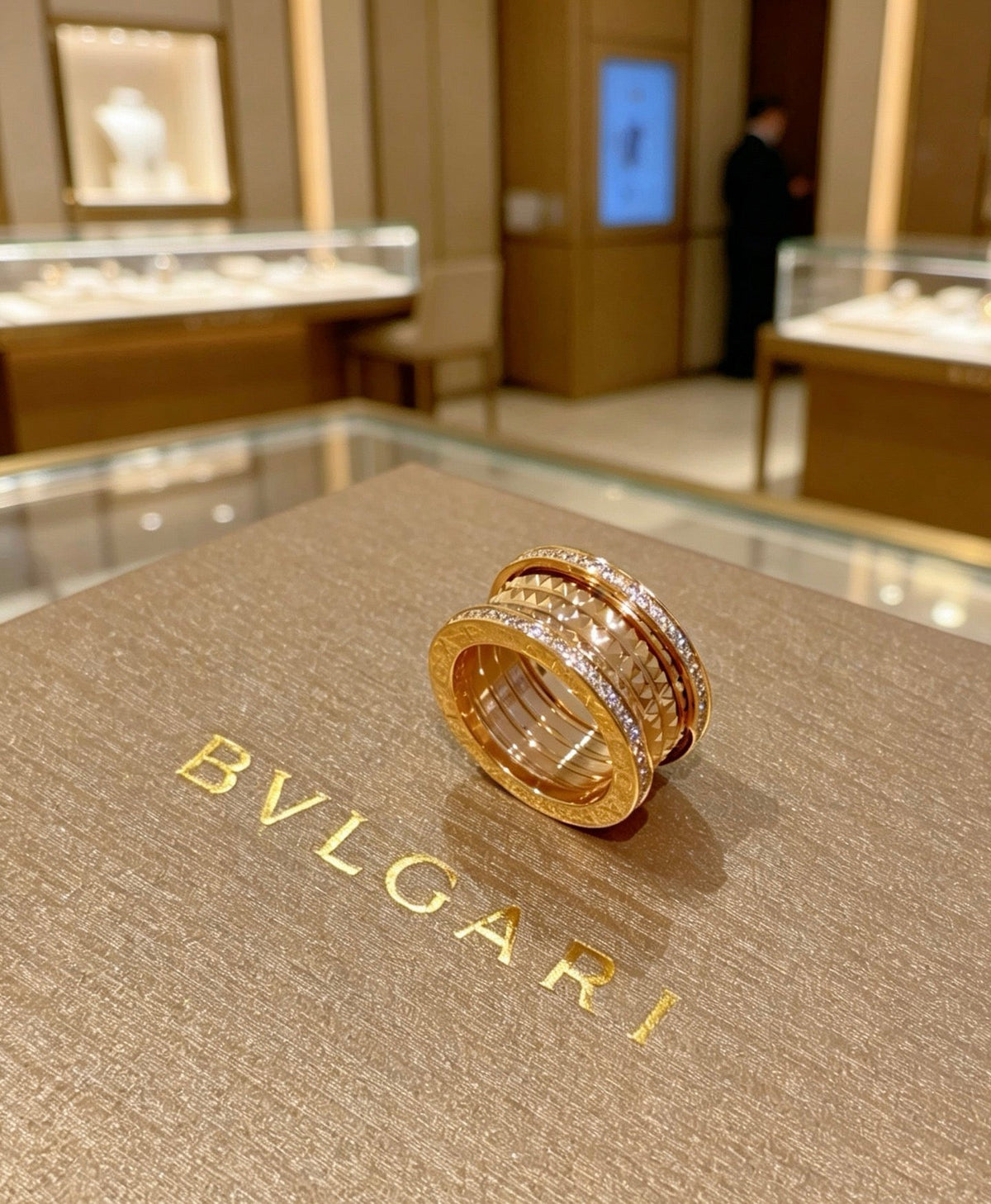 Martin Graham ring in polished metal-tone – main product view
