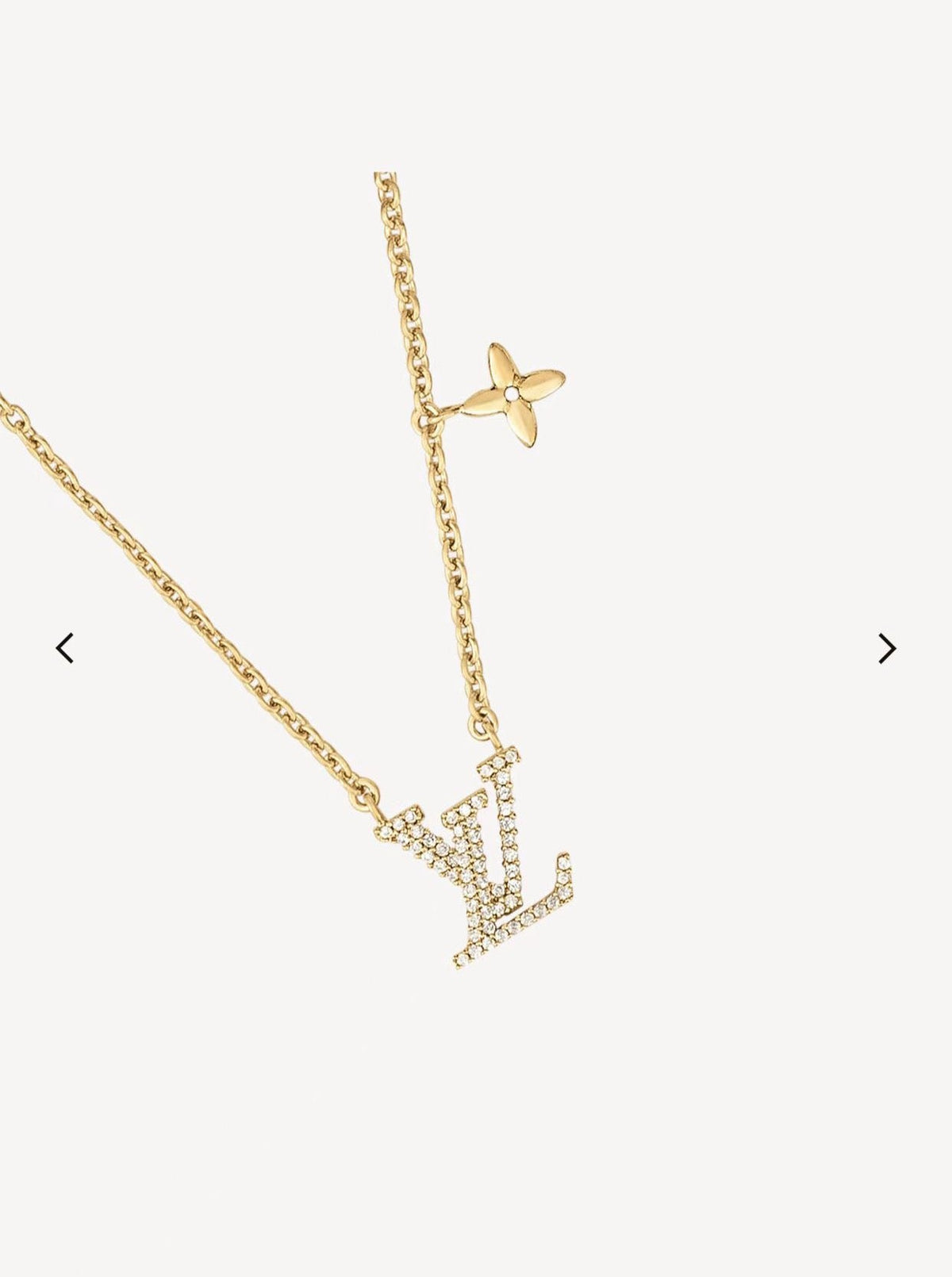 Martin Graham pendant necklace in polished metal-tone – front product view