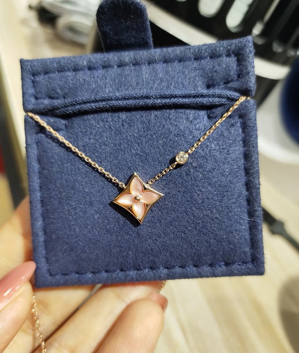Martin Graham pendant necklace in polished metal-tone – front product view