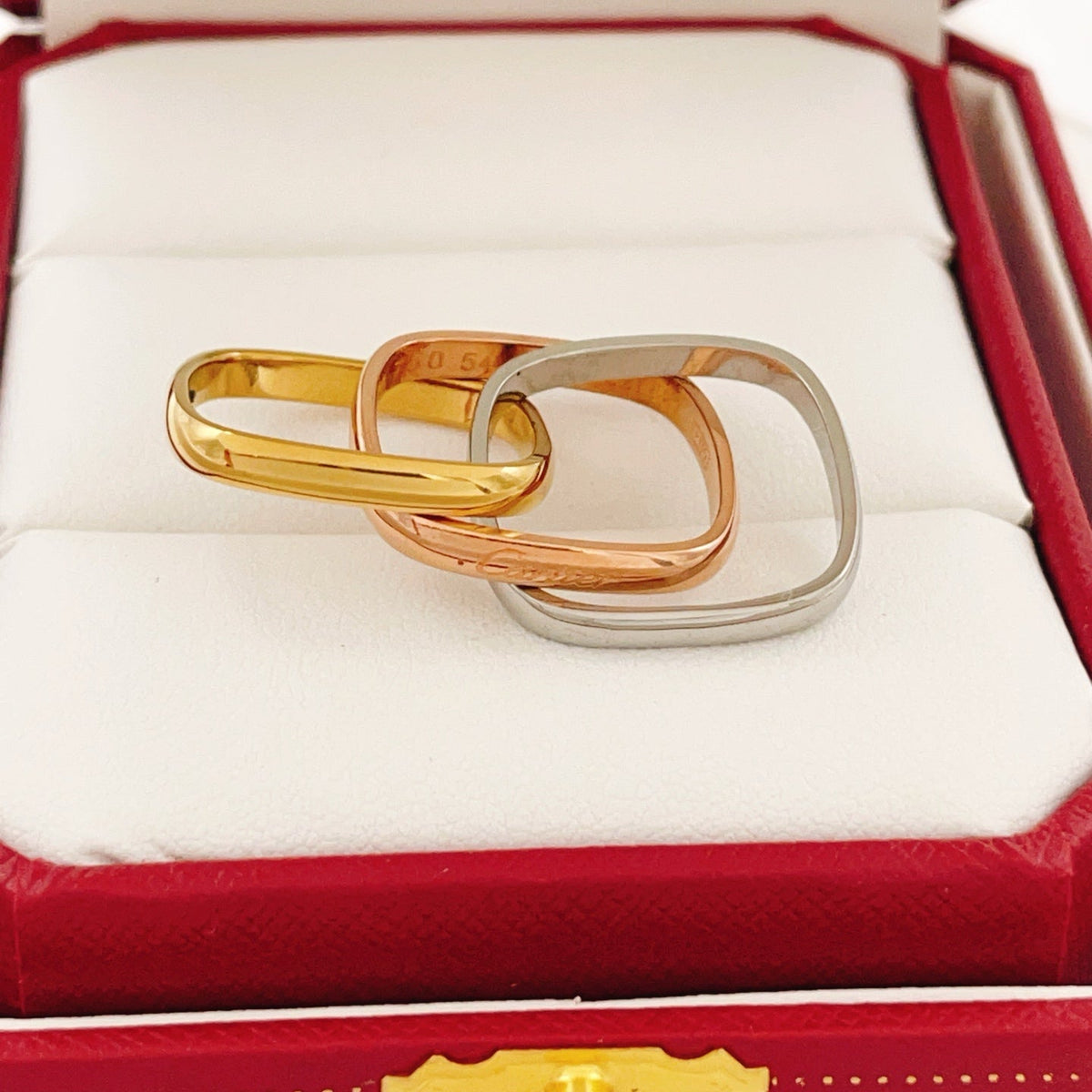Martin Graham ring in polished metal-tone – main product view