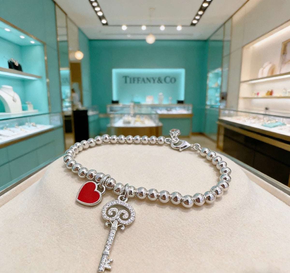 Martin Graham bracelet in polished metal-tone – front product view