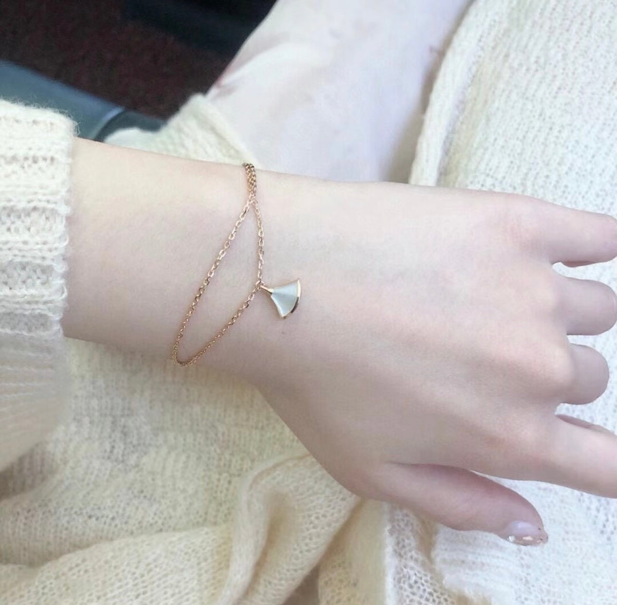 Martin Graham bracelet in polished metal-tone – main product view