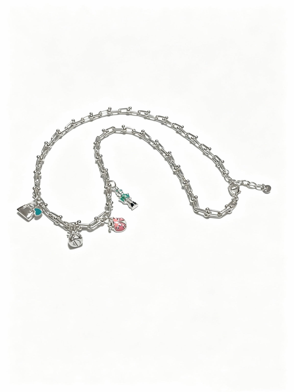 Martin Graham pendant necklace in polished metal-tone – main product view