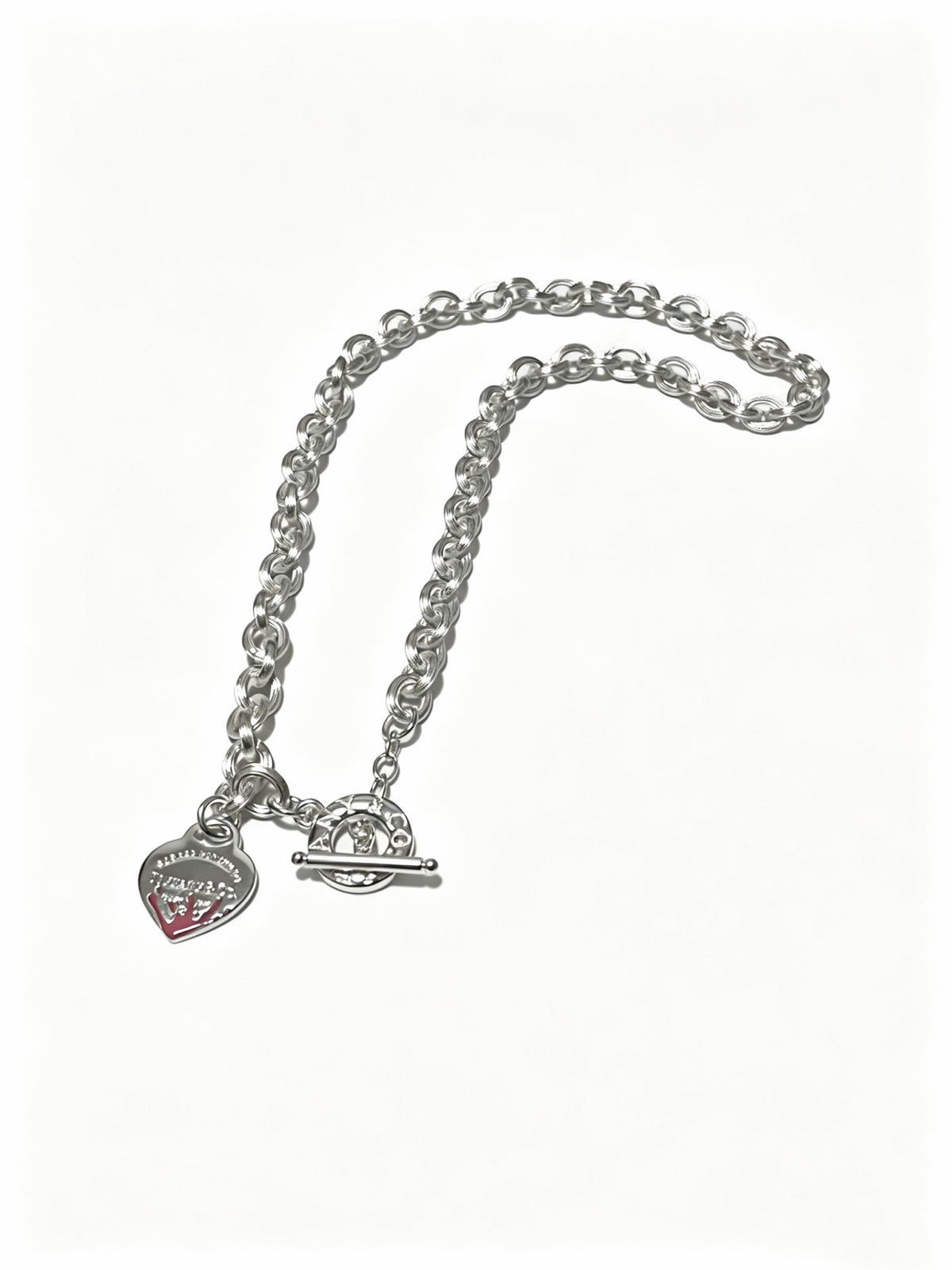 Martin Graham pendant necklace in polished metal-tone – main product view