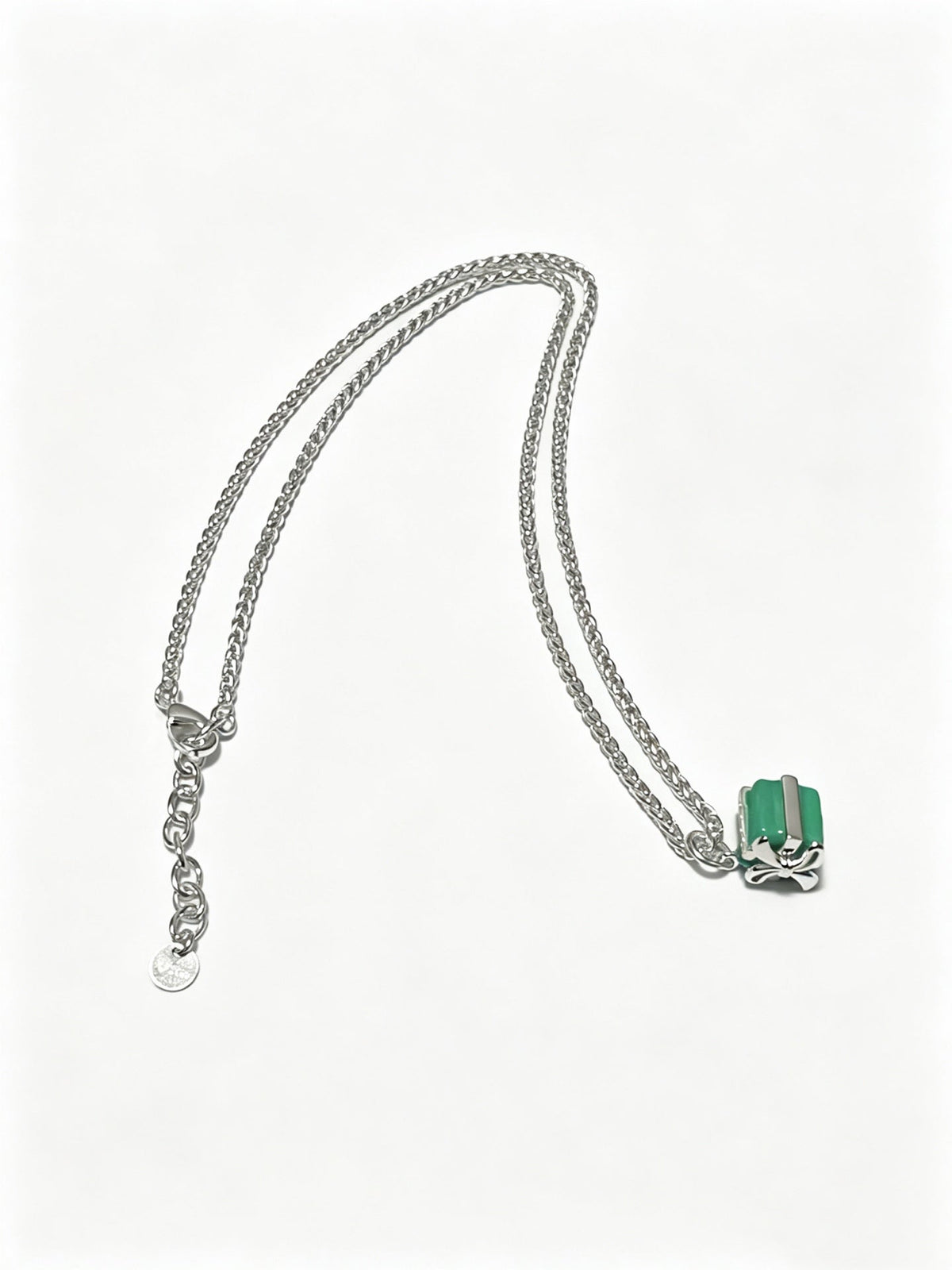 Martin Graham pendant necklace in polished metal-tone – main product view