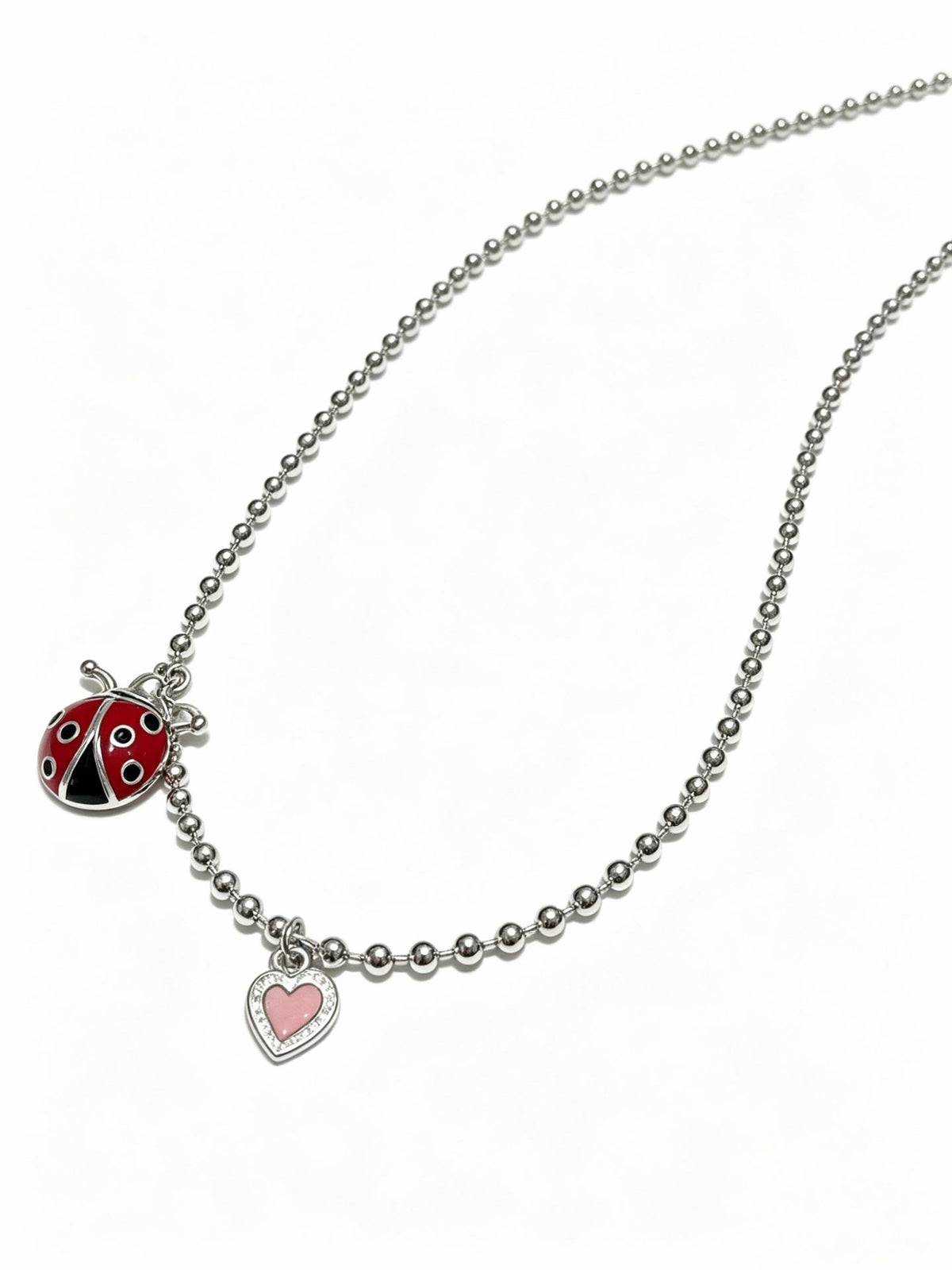 Martin Graham pendant necklace in polished metal-tone – main product view