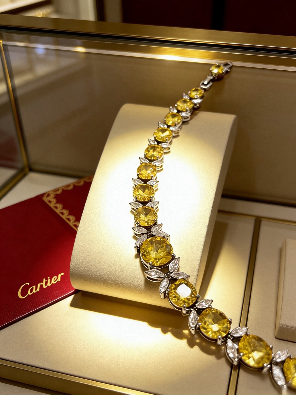Martin Graham bracelet in polished metal-tone – front view