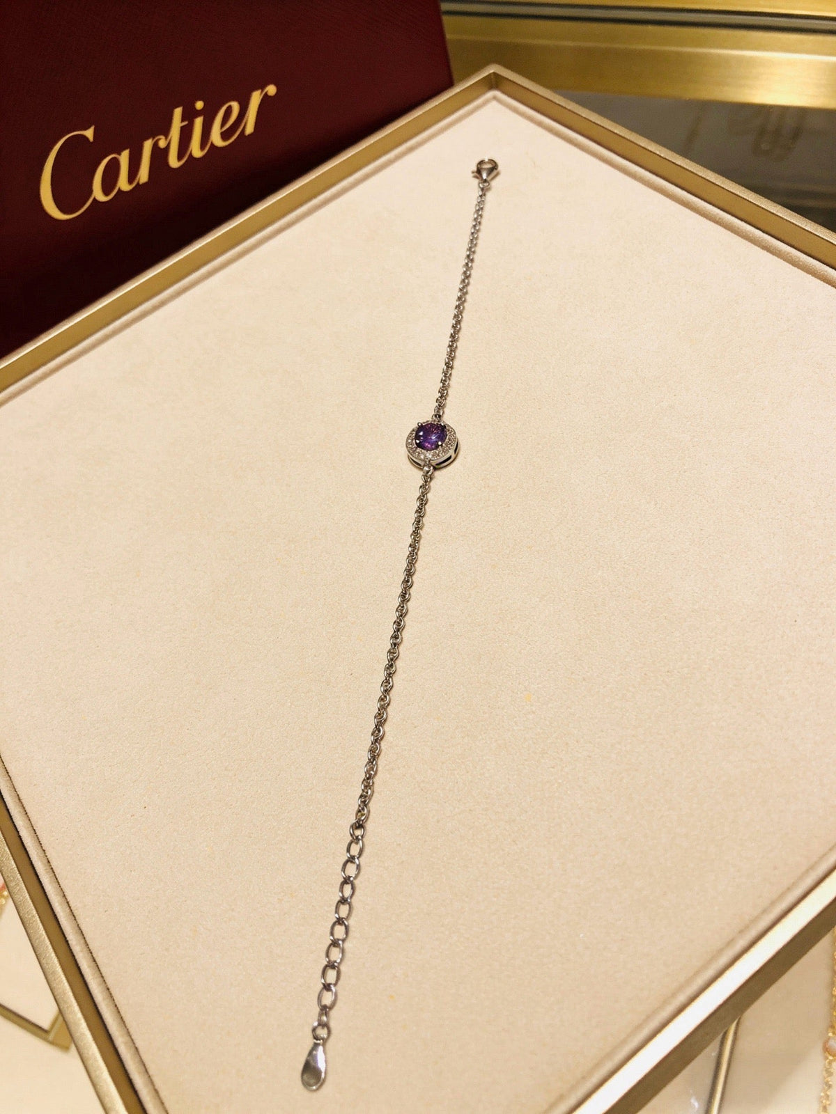 Martin Graham bracelet in polished metal-tone – front view