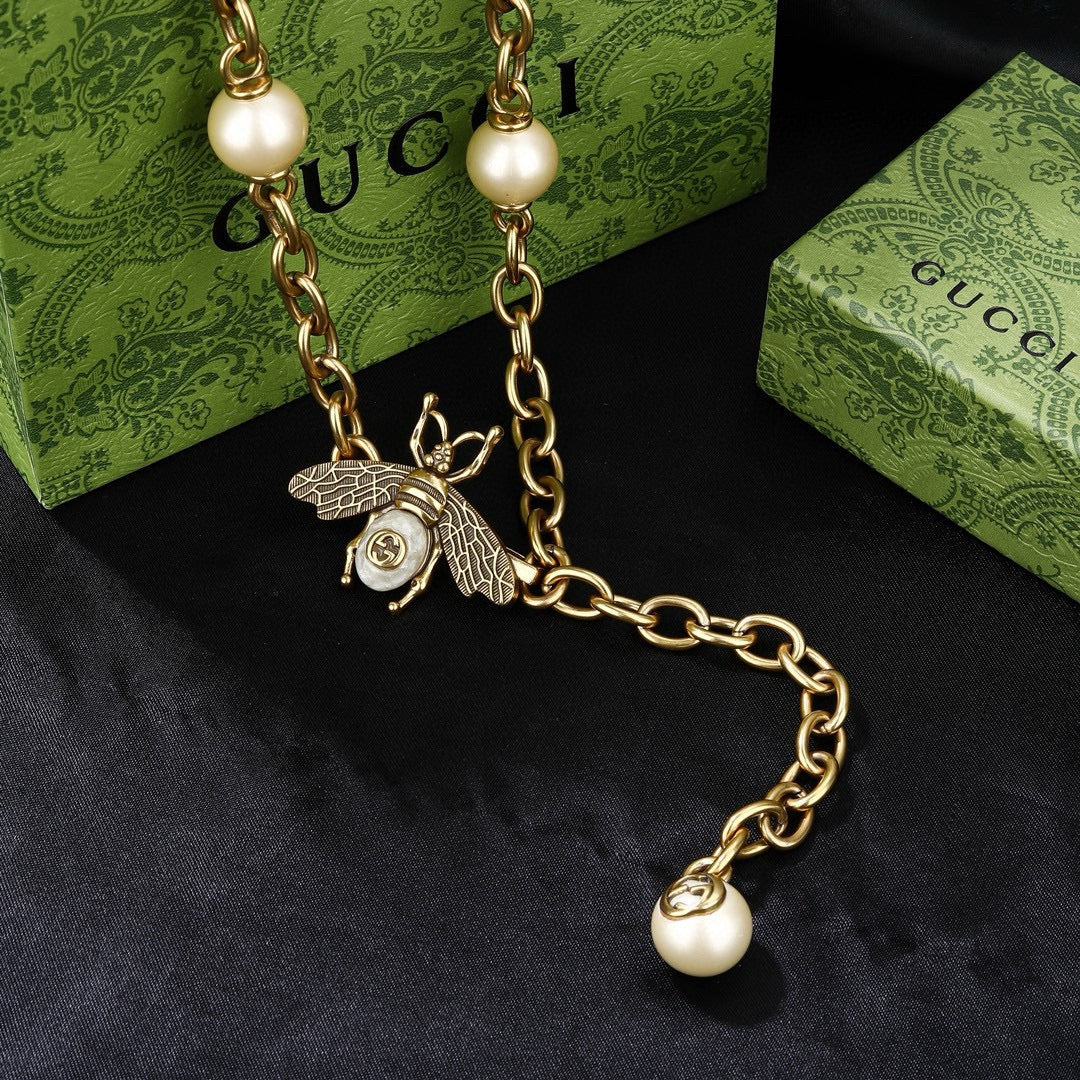 Martin Graham jewelry accessory in polished metal-tone – styled product view