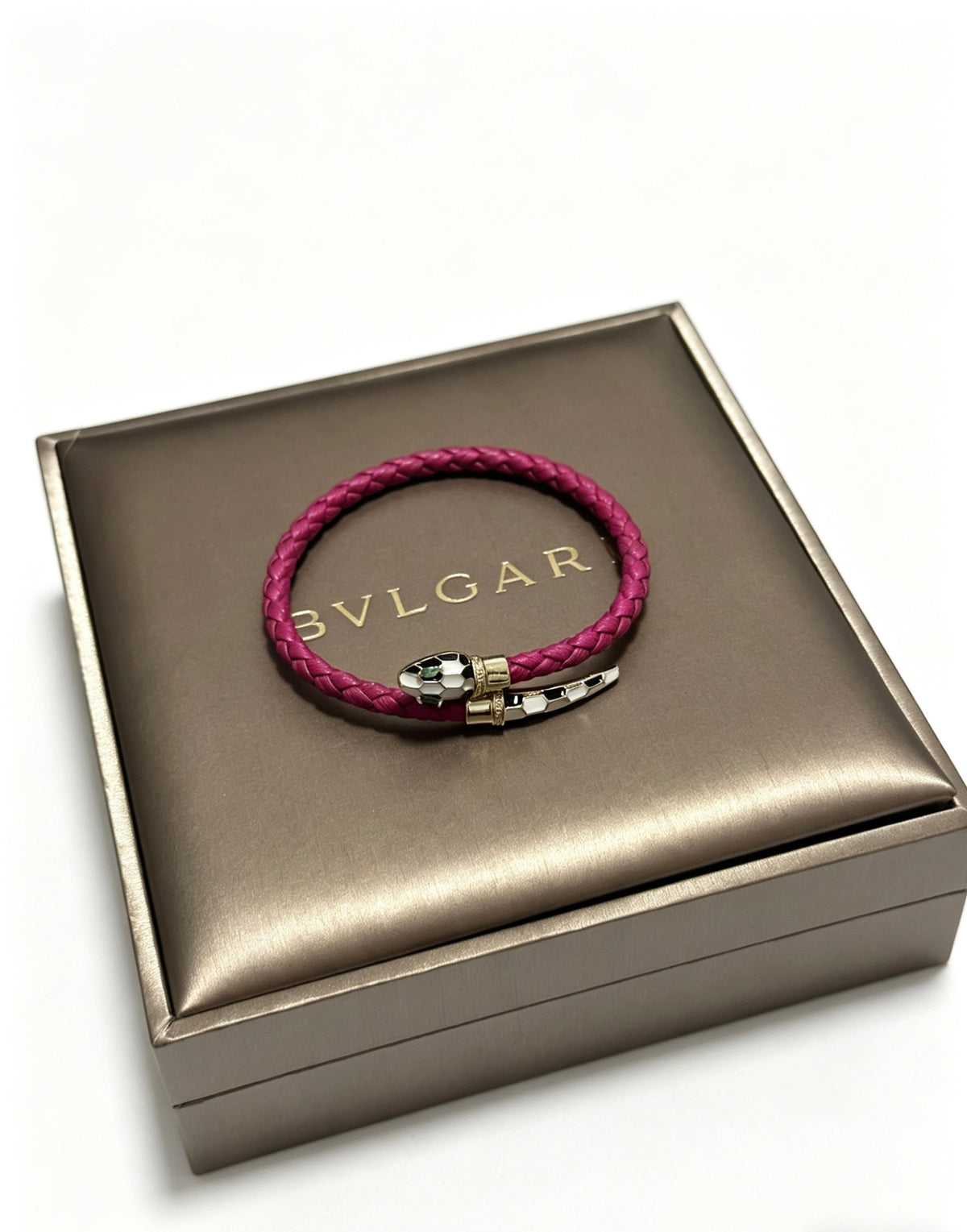Martin Graham bracelet in polished metal-tone – front product view