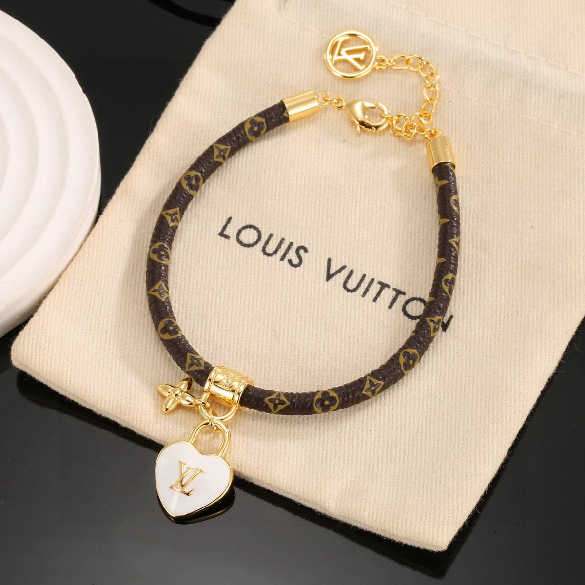 Martin Graham bracelet in polished metal-tone – main product view