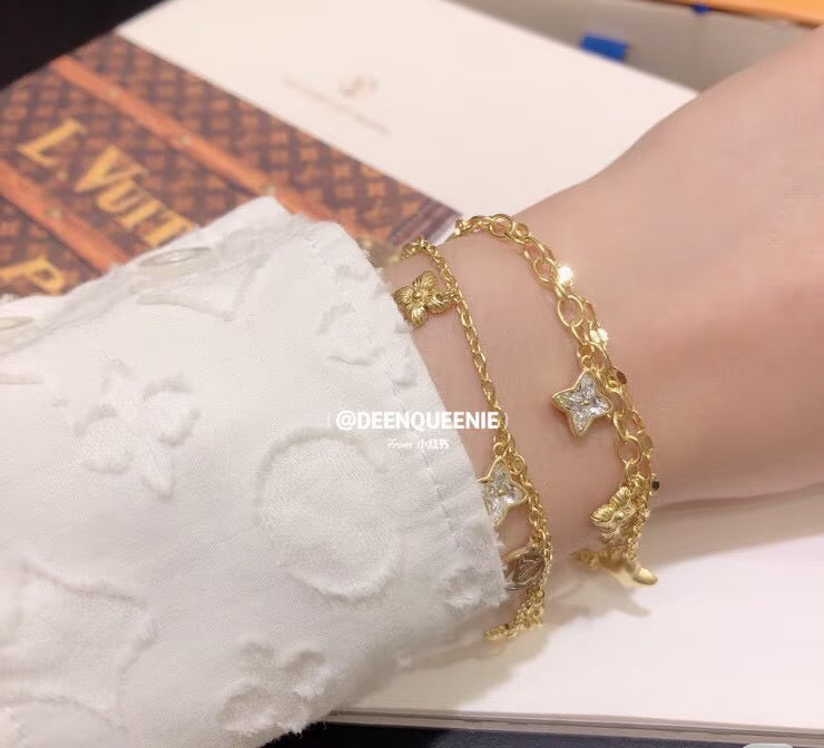 Martin Graham bracelet in polished metal-tone – main product view