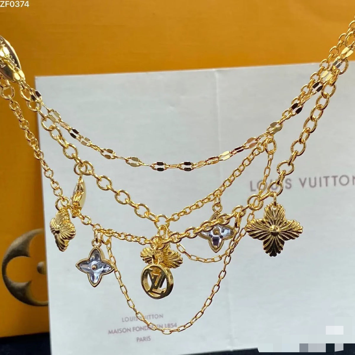 Martin Graham bracelet in polished metal-tone – styled product view