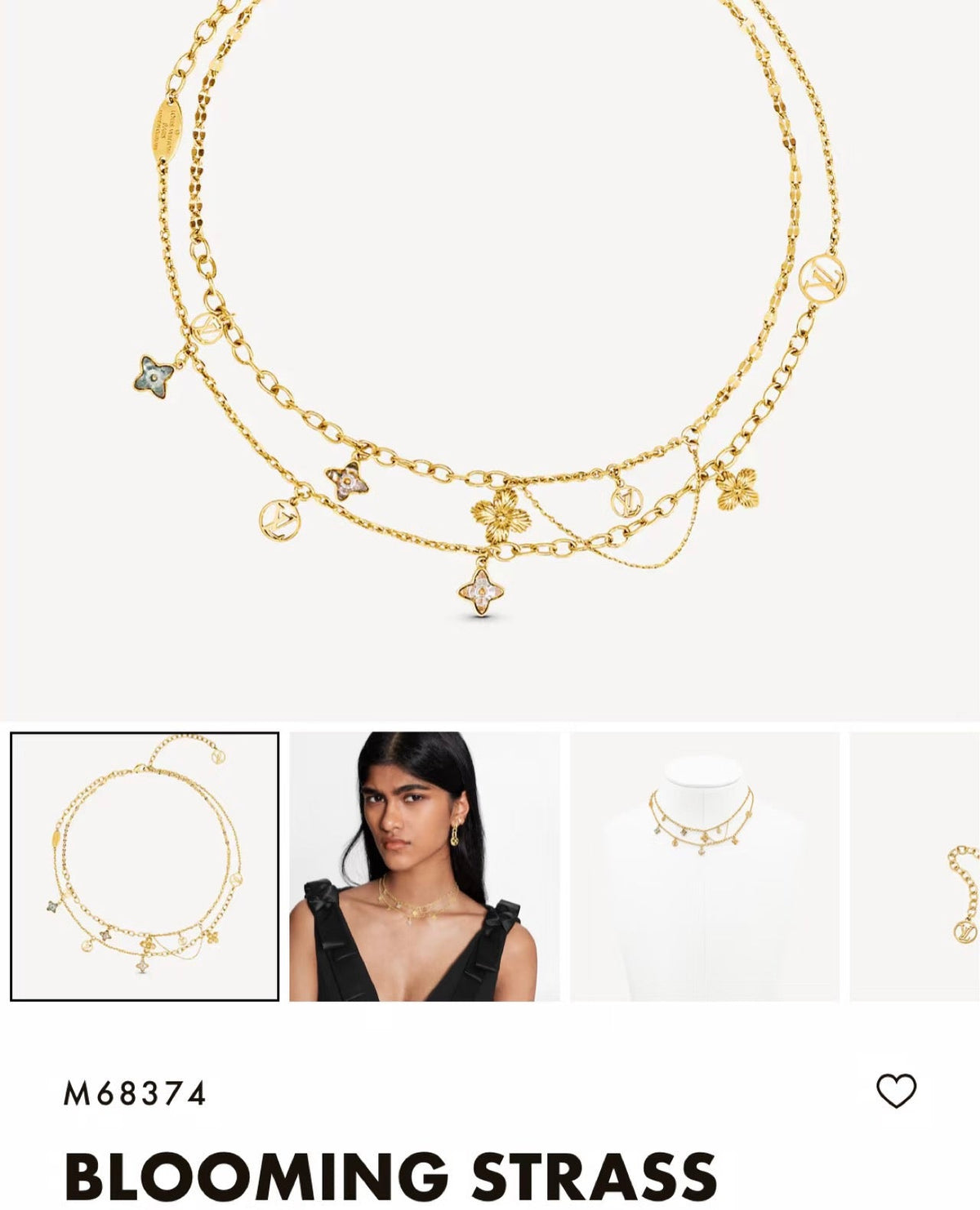 Martin Graham bracelet in polished metal-tone – detail view