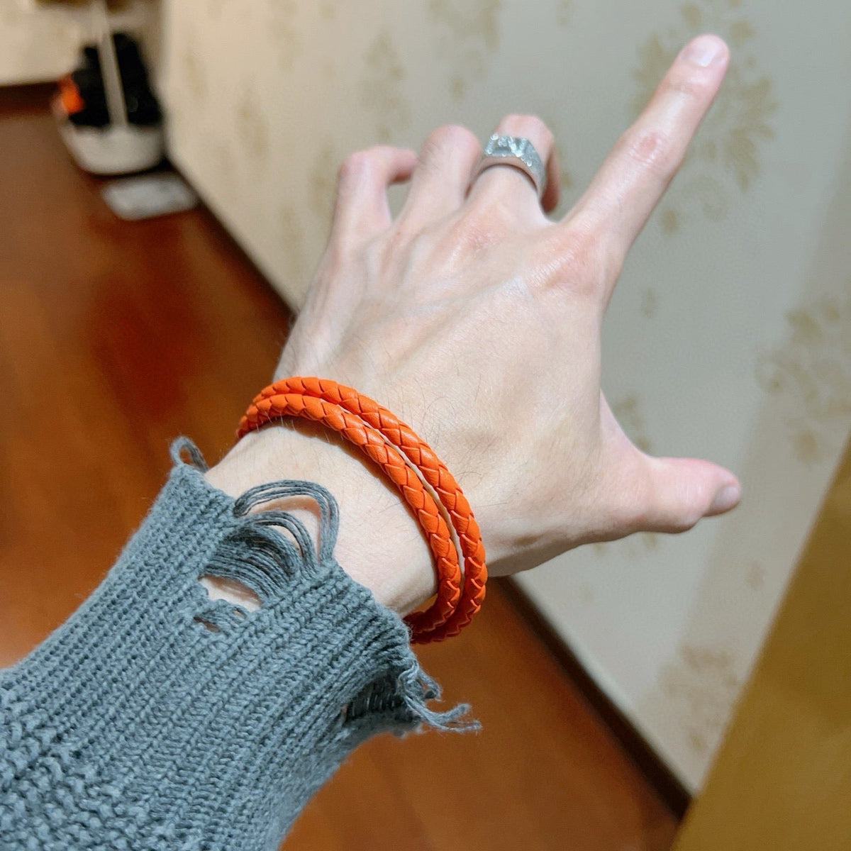 Martin Graham bracelet in polished metal-tone – main product view