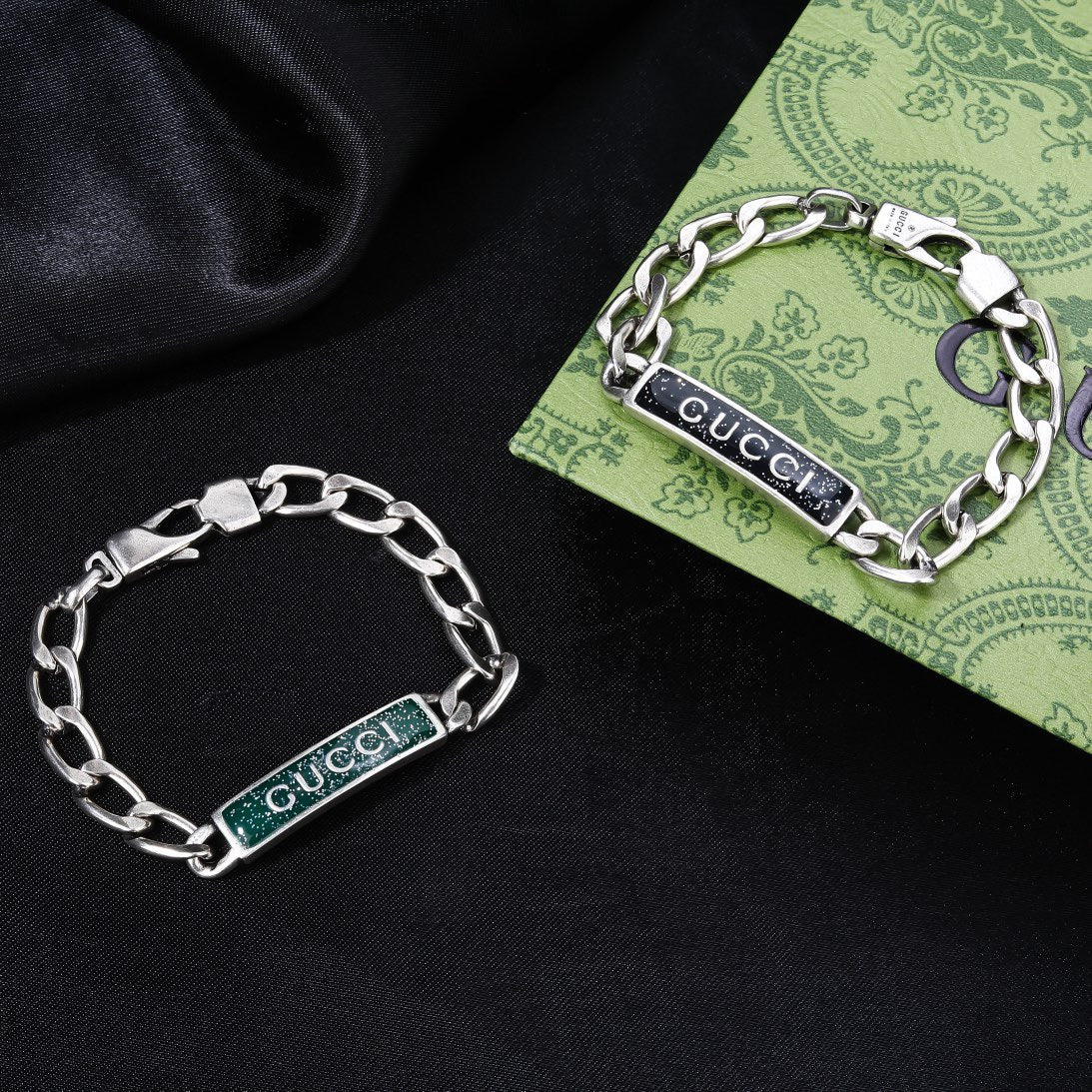 Martin Graham bangle in polished metal-tone – main product view