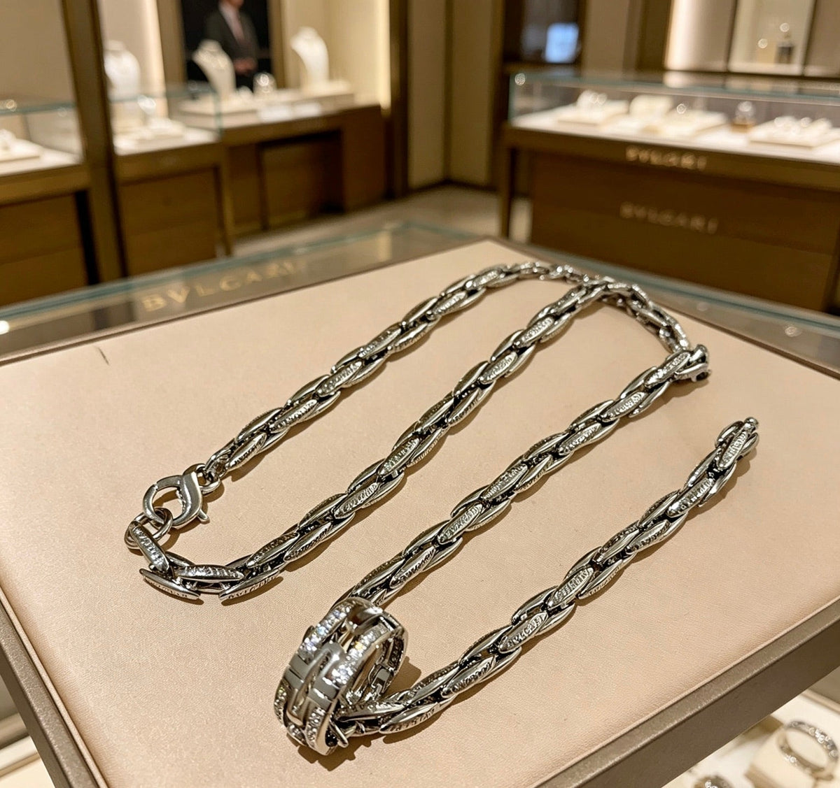 Martin Graham ring in polished metal-tone – front product view
