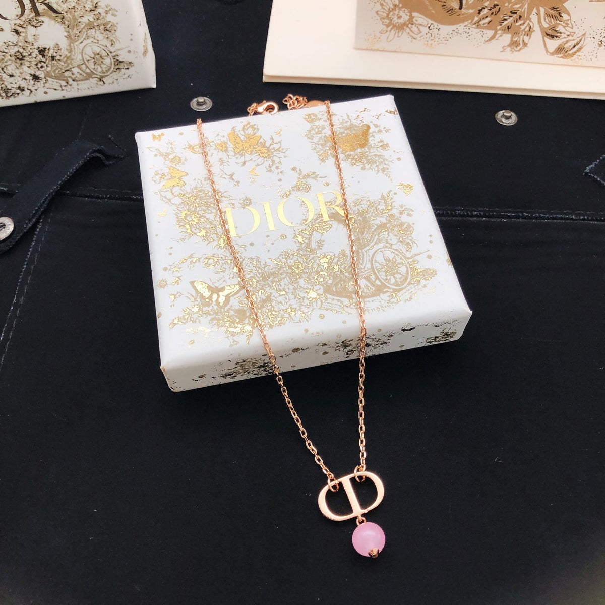 Martin Graham pendant necklace in polished metal-tone – main product view