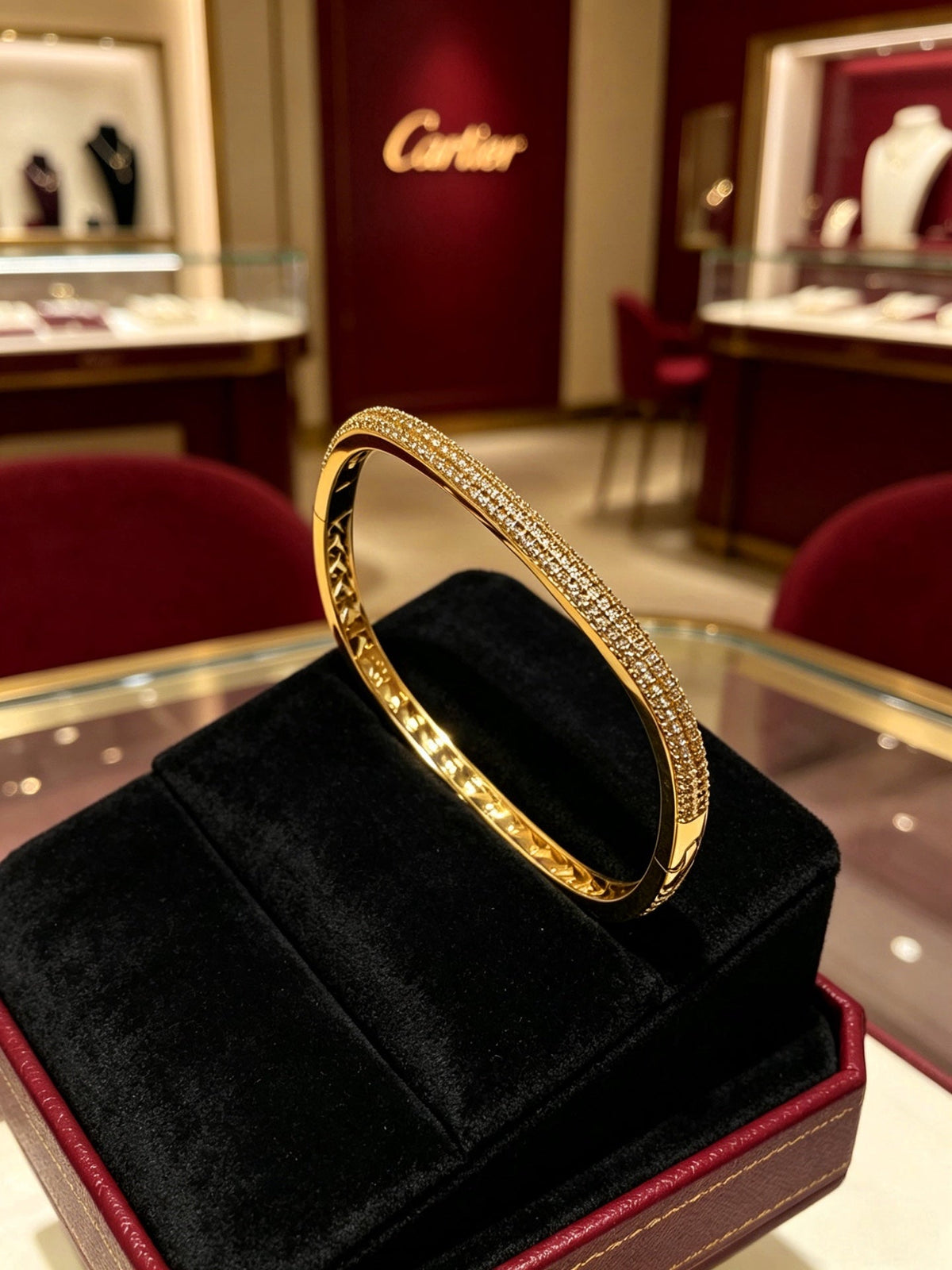 Martin Graham bracelet in polished metal-tone – front view