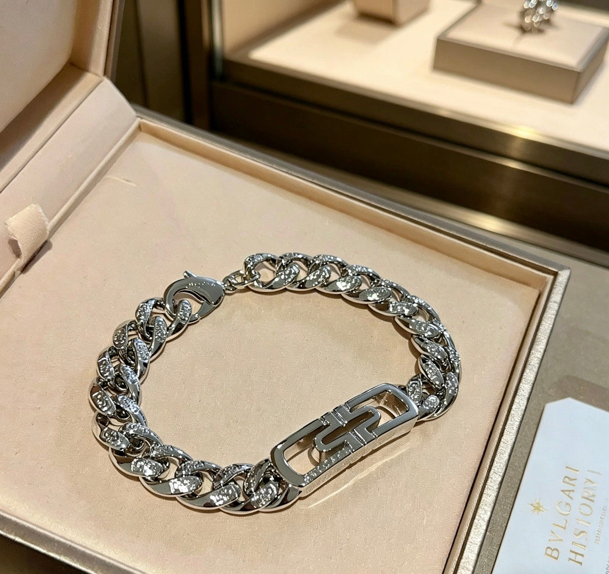 Martin Graham ring in polished metal-tone – front product view
