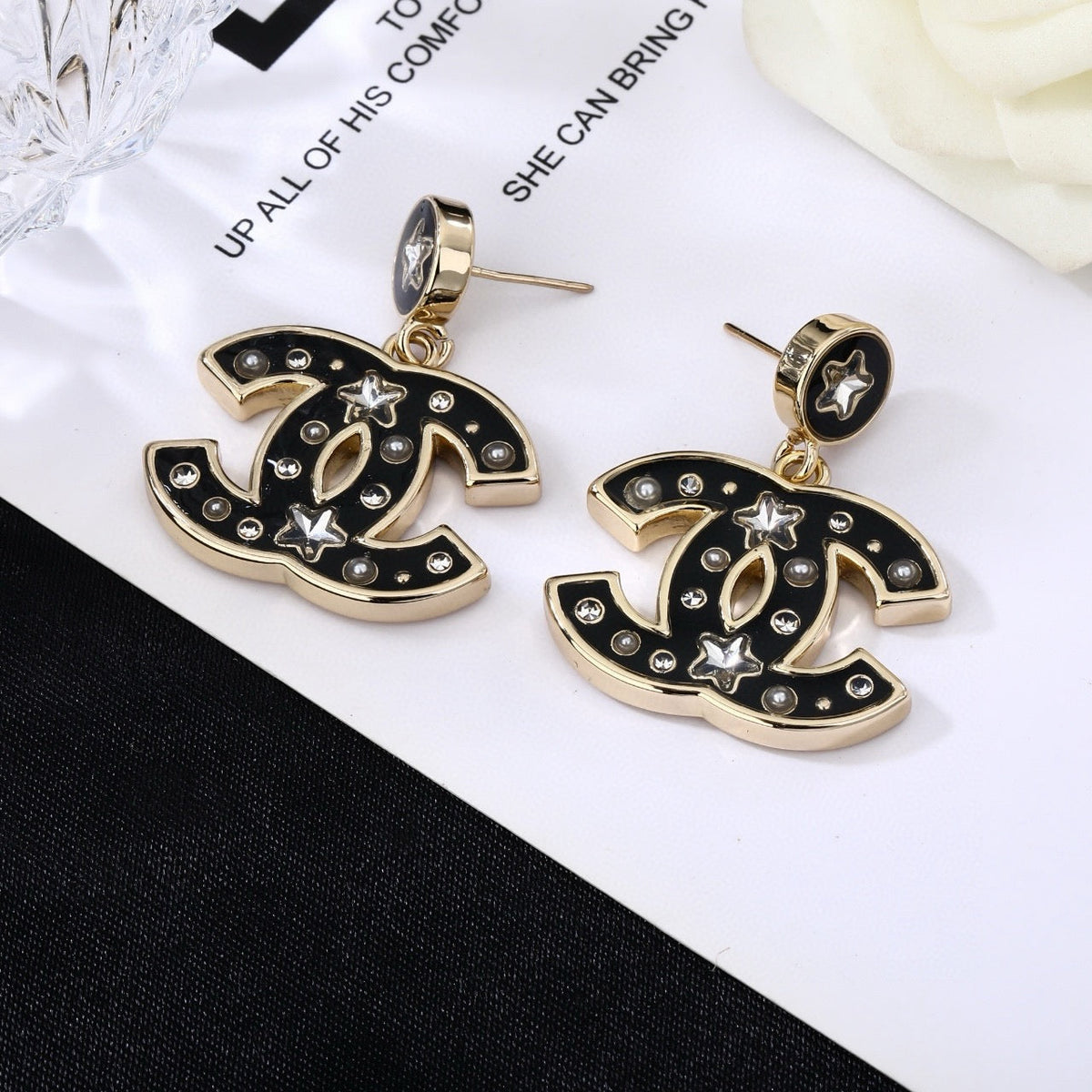 Martin Graham earrings in polished metal-tone – main product view