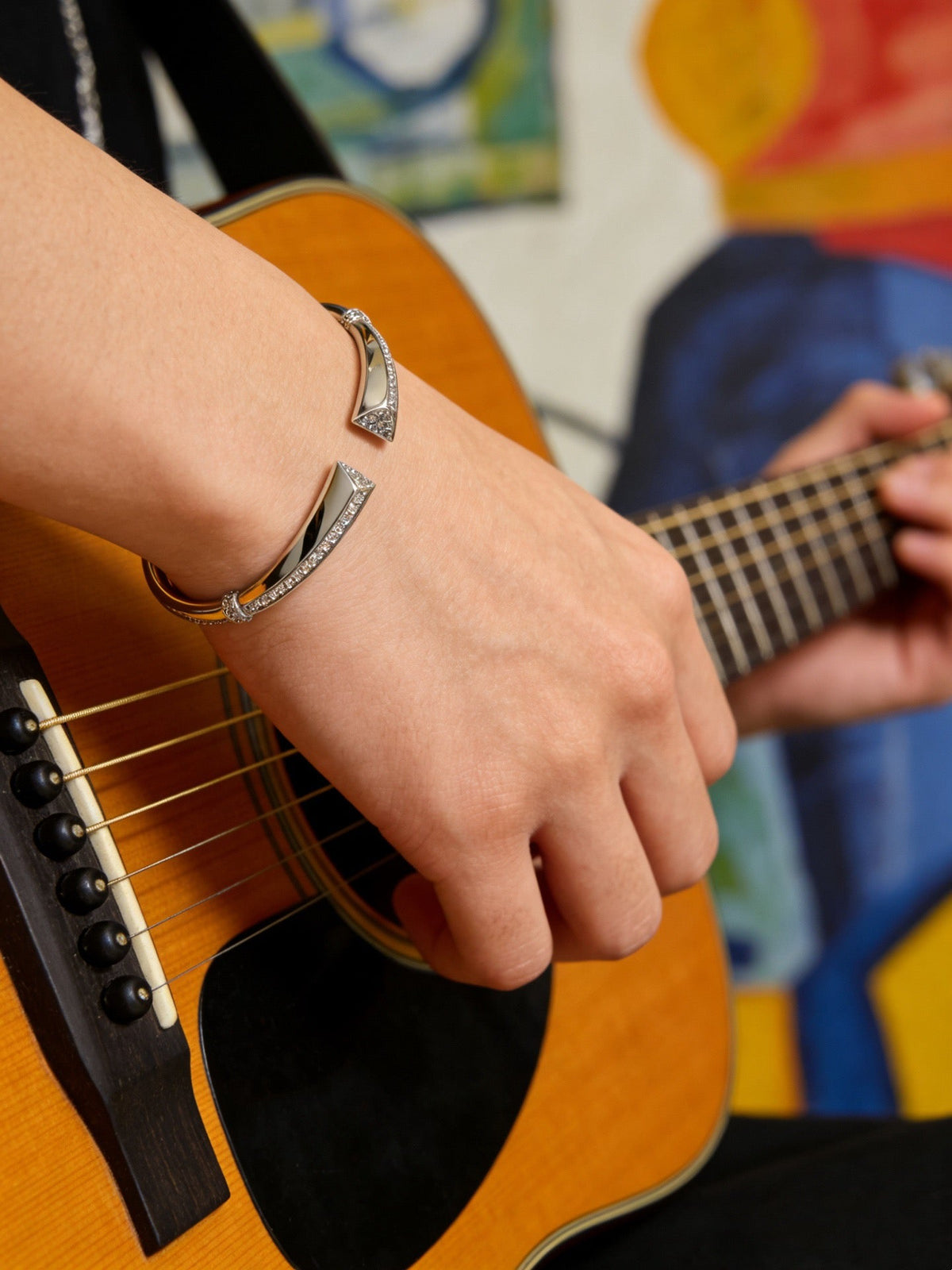 Martin Graham bracelet in polished metal-tone – main product view