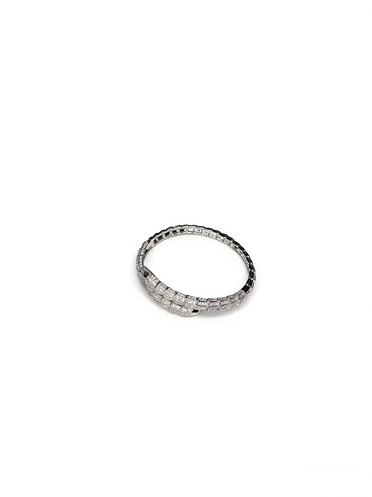 Martin Graham bracelet in polished metal-tone – front view