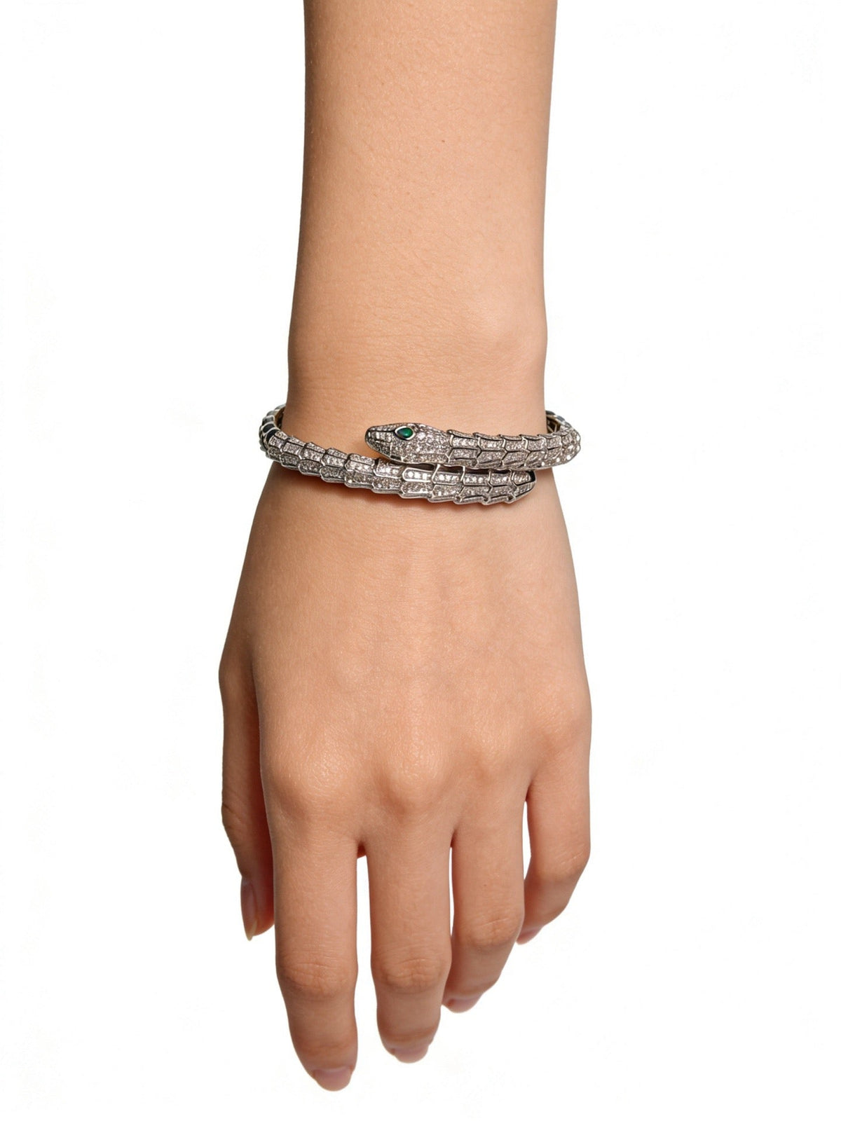 Martin Graham bracelet in polished metal-tone – front view
