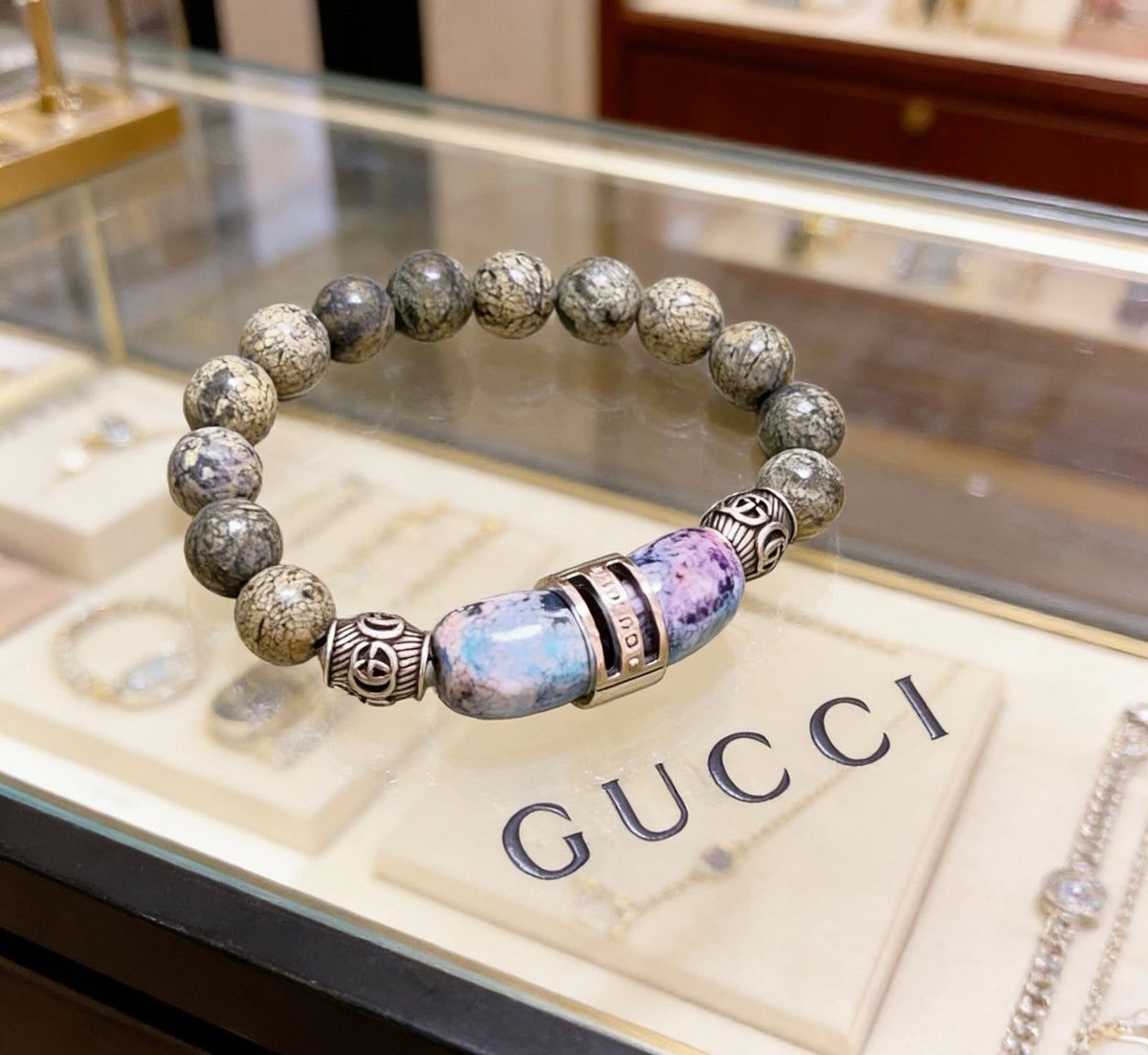 Martin Graham bracelet in polished metal-tone – main product view