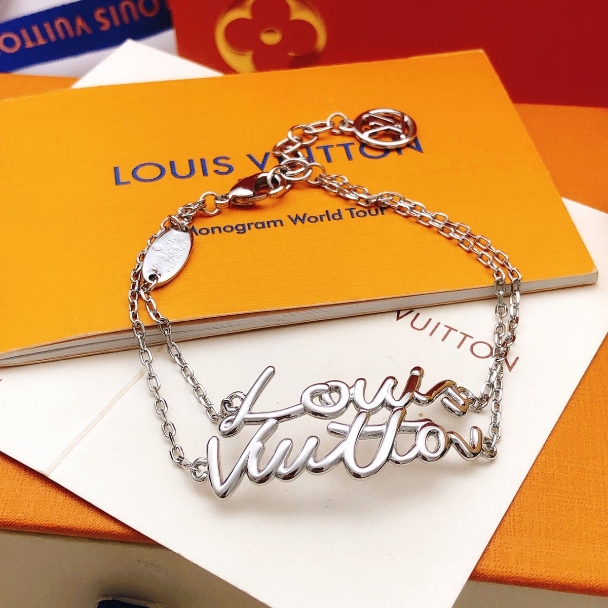 Martin Graham bracelet in polished metal-tone – main product view