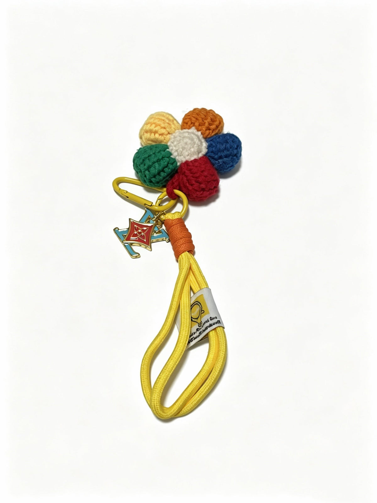 Martin Graham keychain in polished metal-tone – front product view