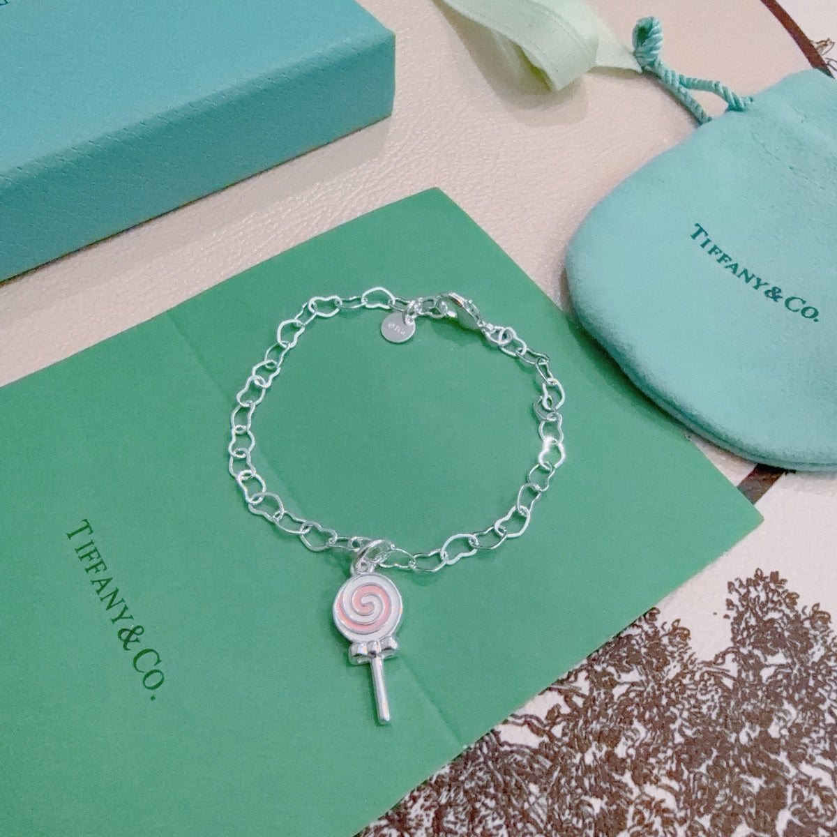 Martin Graham bracelet in polished metal-tone – styled product view