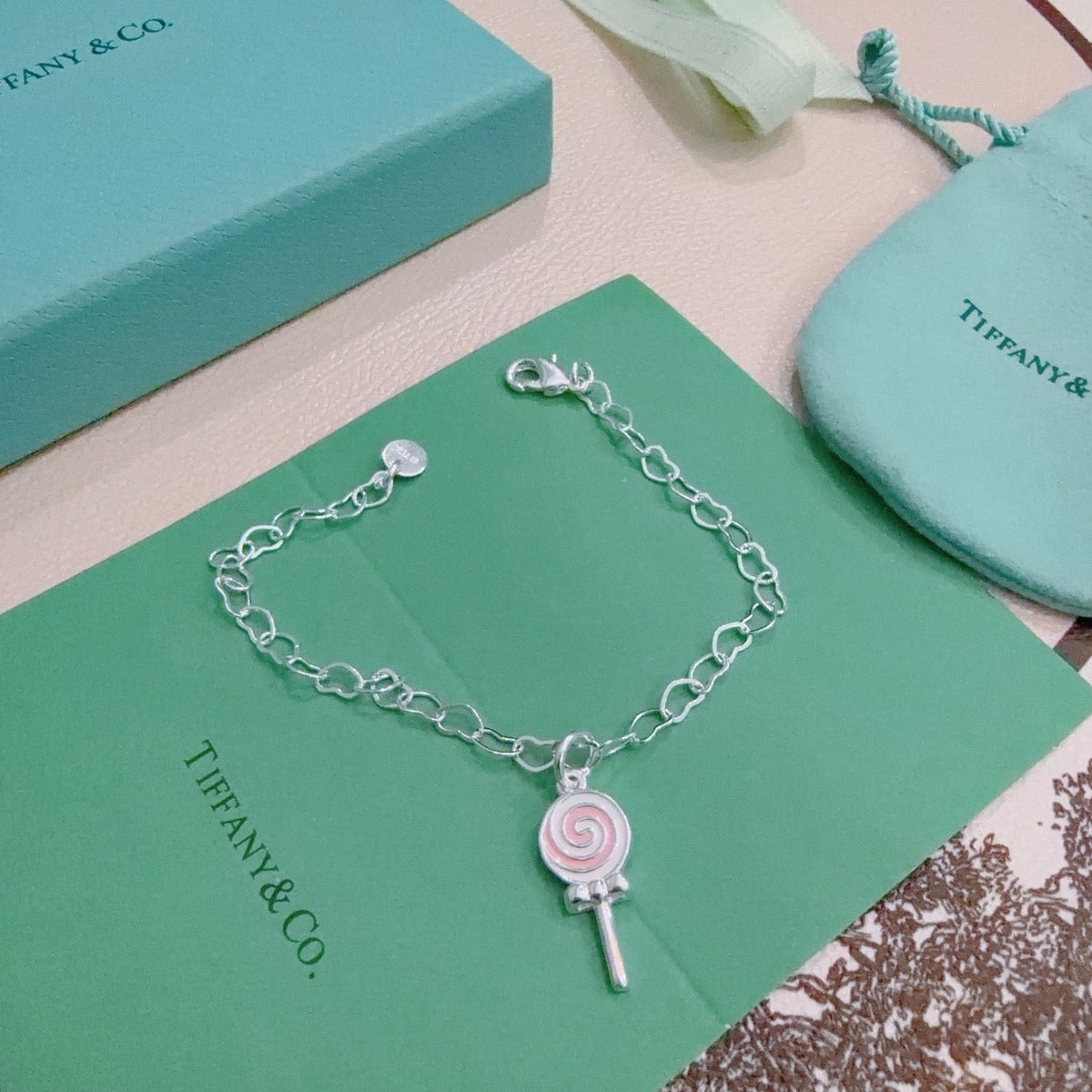 Martin Graham bracelet in polished metal-tone – front product view