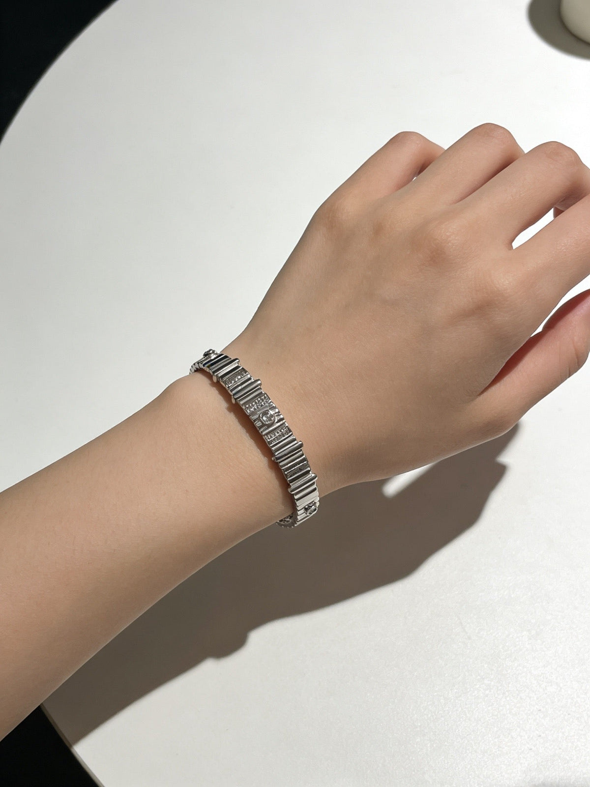 Martin Graham bracelet in polished metal-tone – main product view
