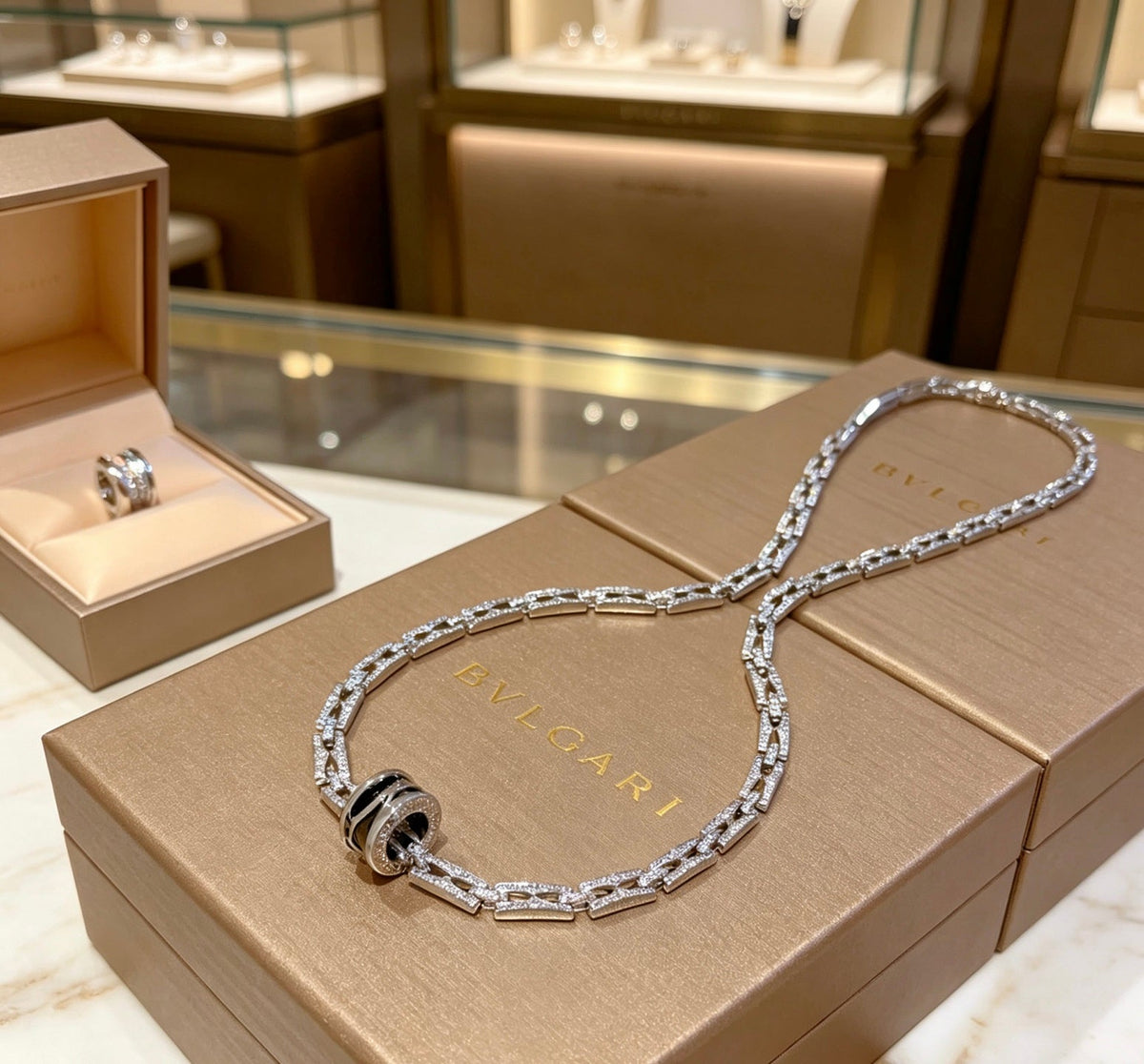 Martin Graham ring in polished metal-tone – main product view